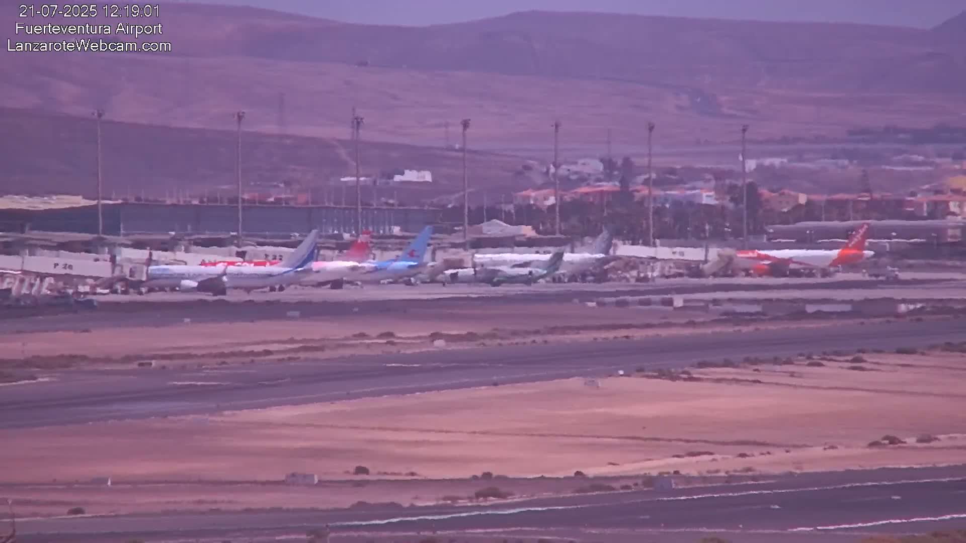 Fuerteventura Airport Live Cam - Canary Island, Las Palmas, Spain