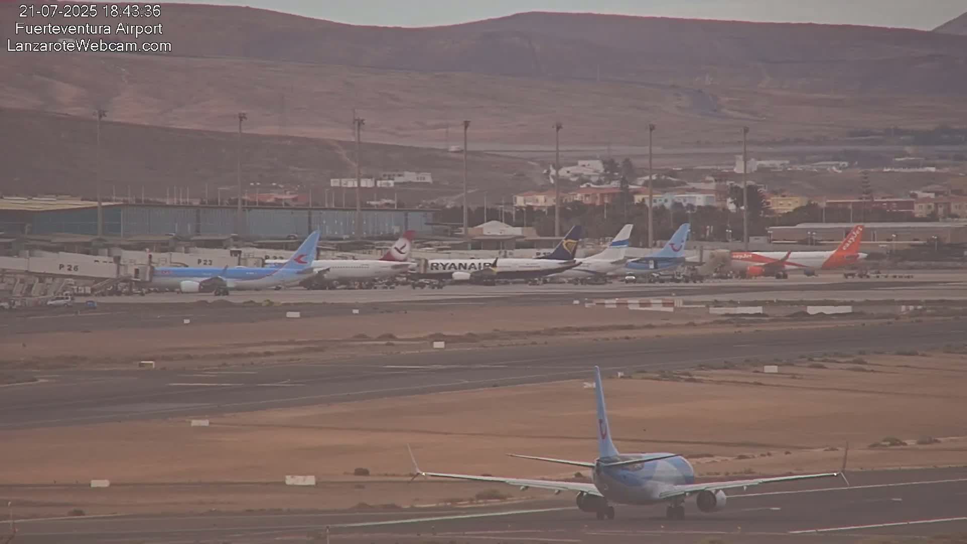 Fuerteventura Airport Live Cam - Canary Island, Las Palmas, Spain