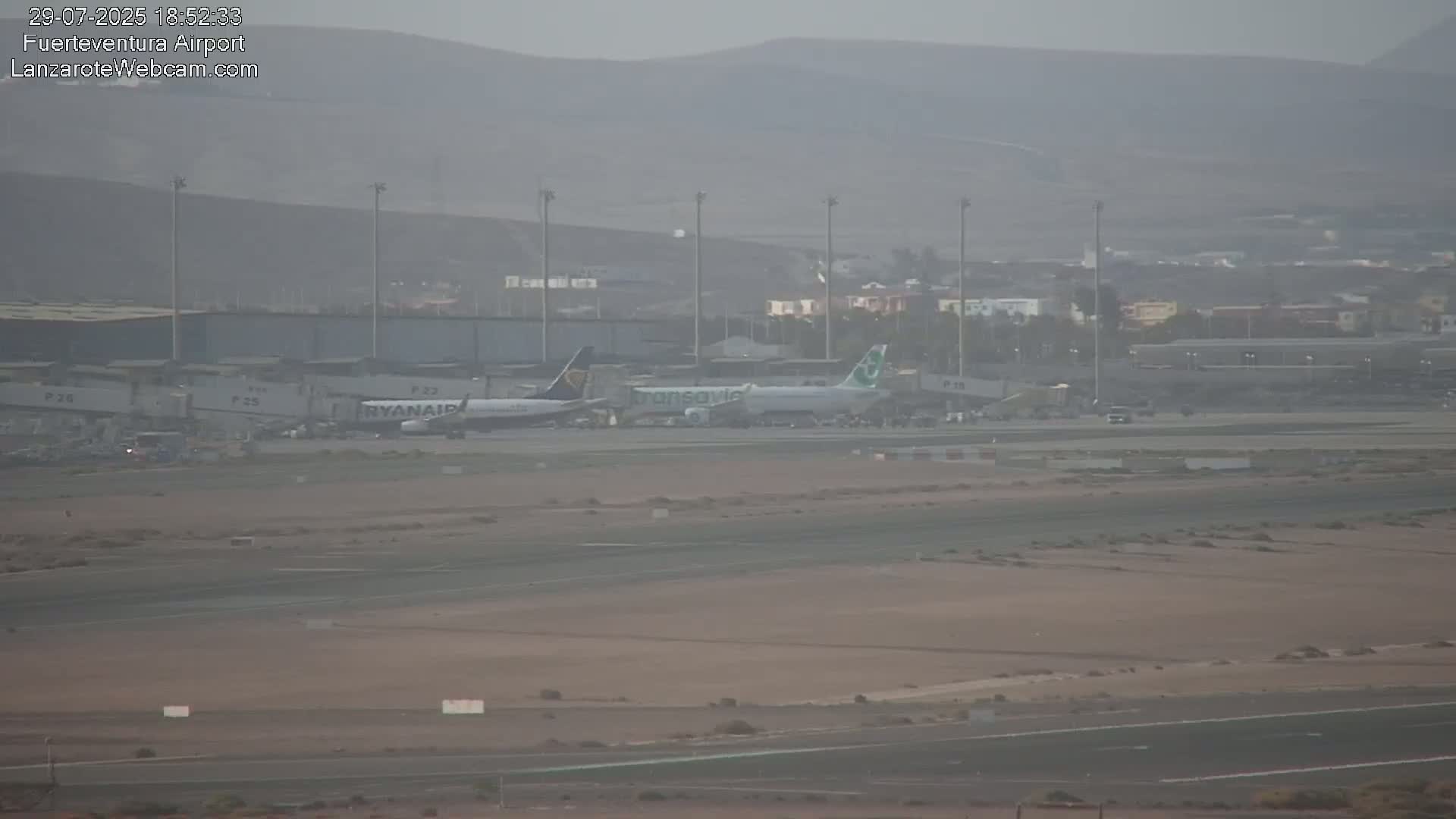 Fuerteventura Airport Live Cam - Canary Island, Las Palmas, Spain