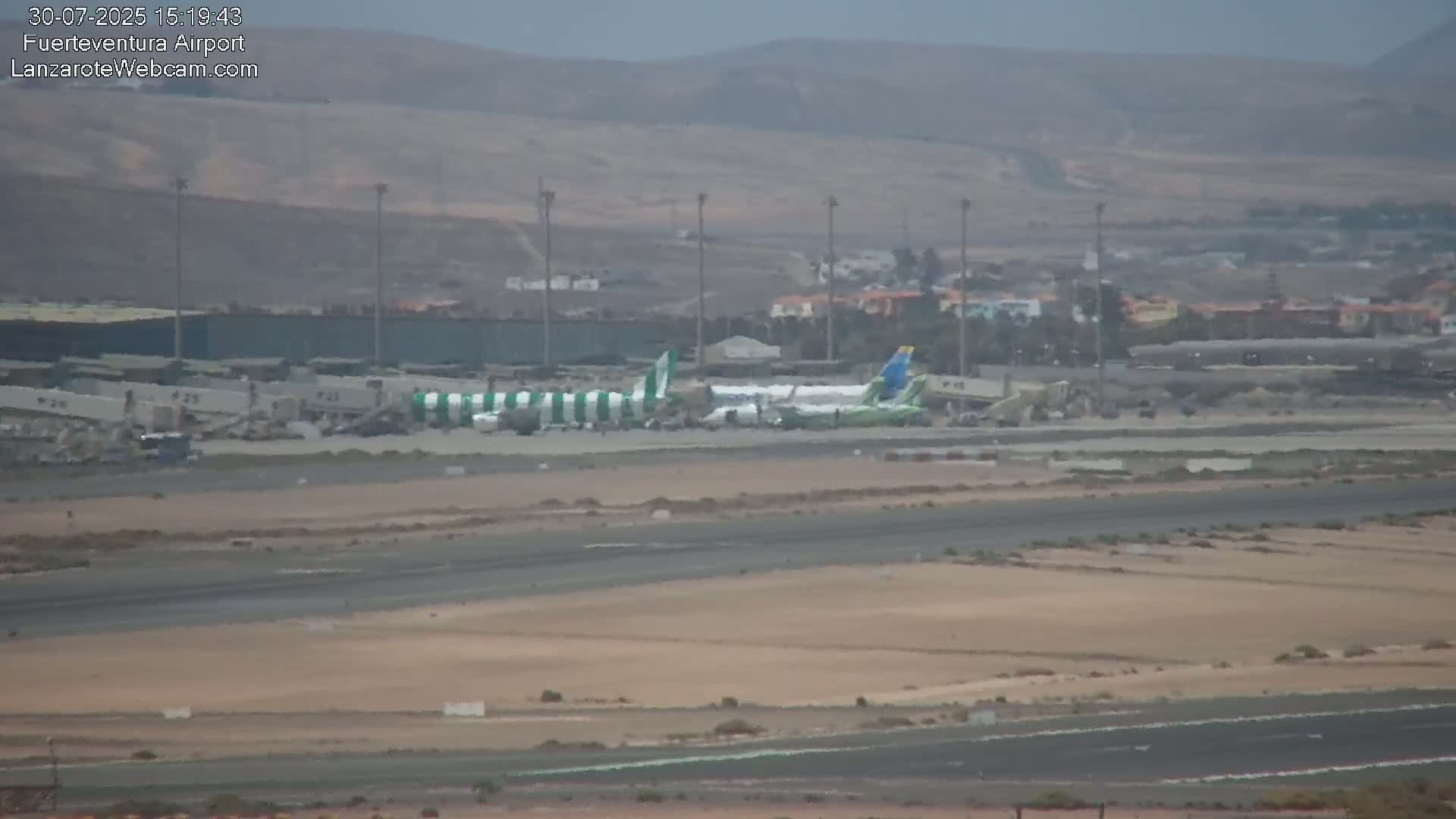 Fuerteventura Airport Live Cam - Canary Island, Las Palmas, Spain