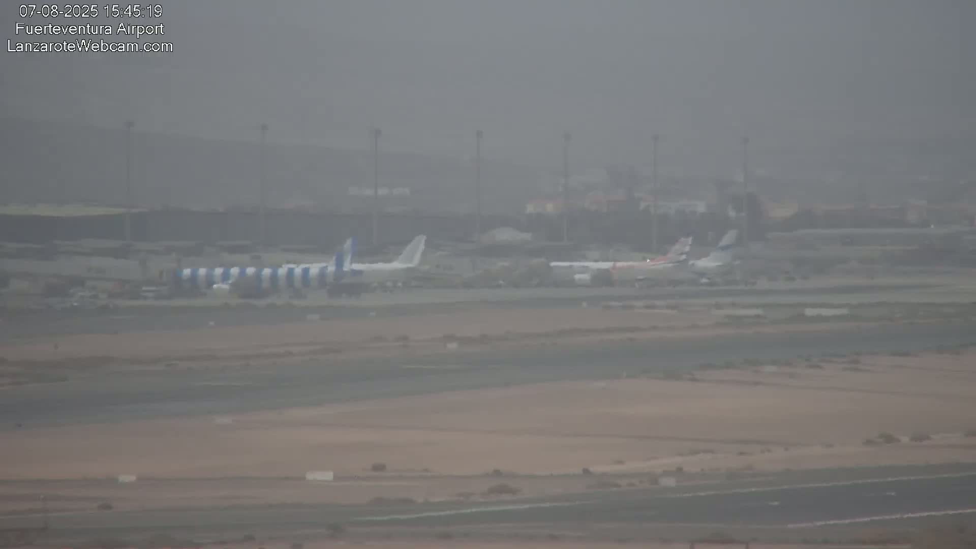 Fuerteventura Airport Live Cam - Canary Island, Las Palmas, Spain