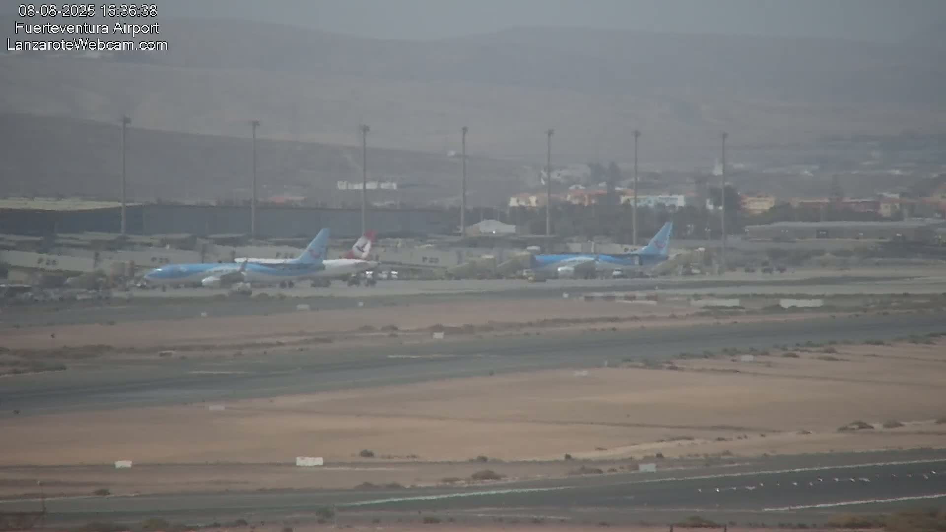 Fuerteventura Airport Live Cam - Canary Island, Las Palmas, Spain