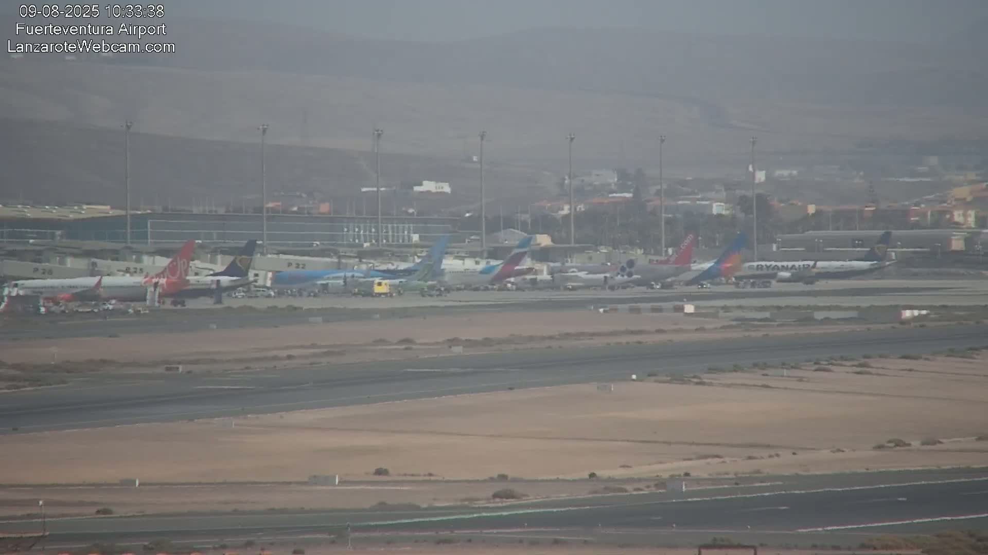 Fuerteventura Airport Live Cam - Canary Island, Las Palmas, Spain