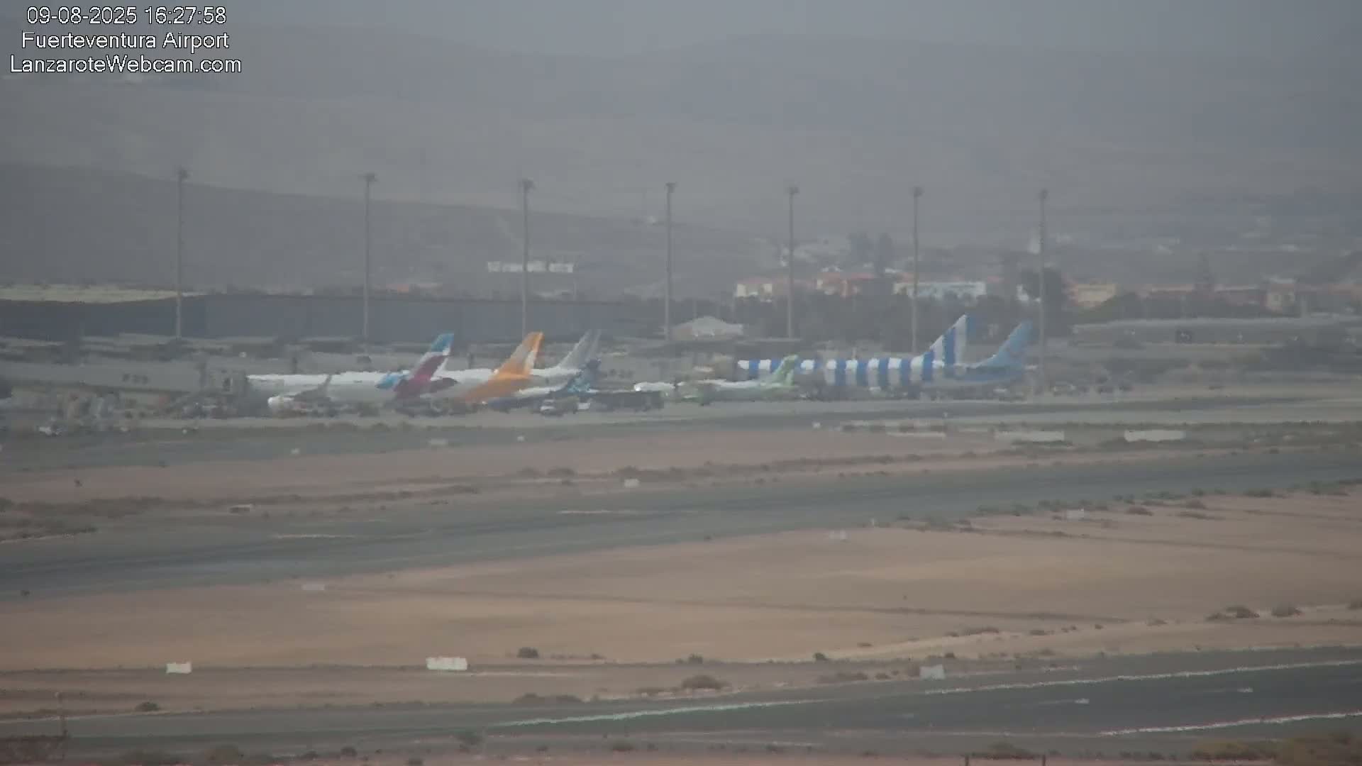 Fuerteventura Airport Live Cam - Canary Island, Las Palmas, Spain
