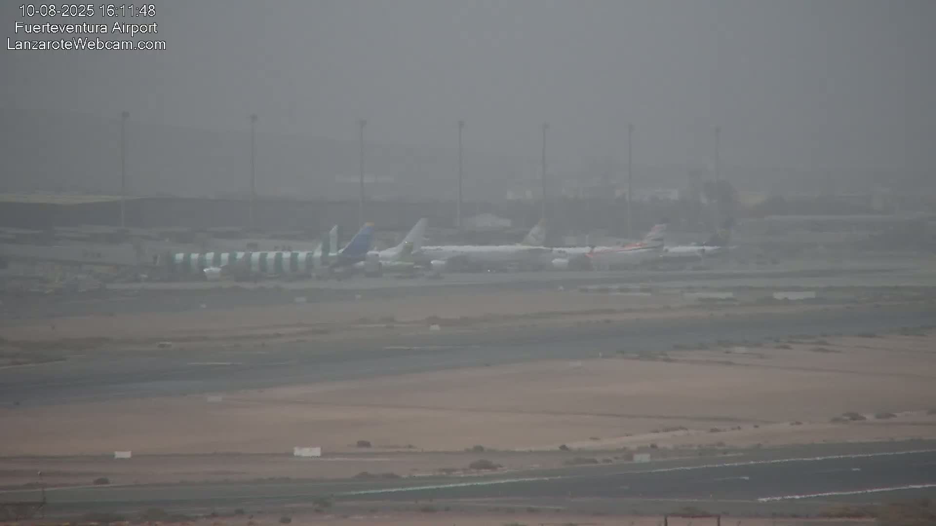 Fuerteventura Airport Live Cam - Canary Island, Las Palmas, Spain