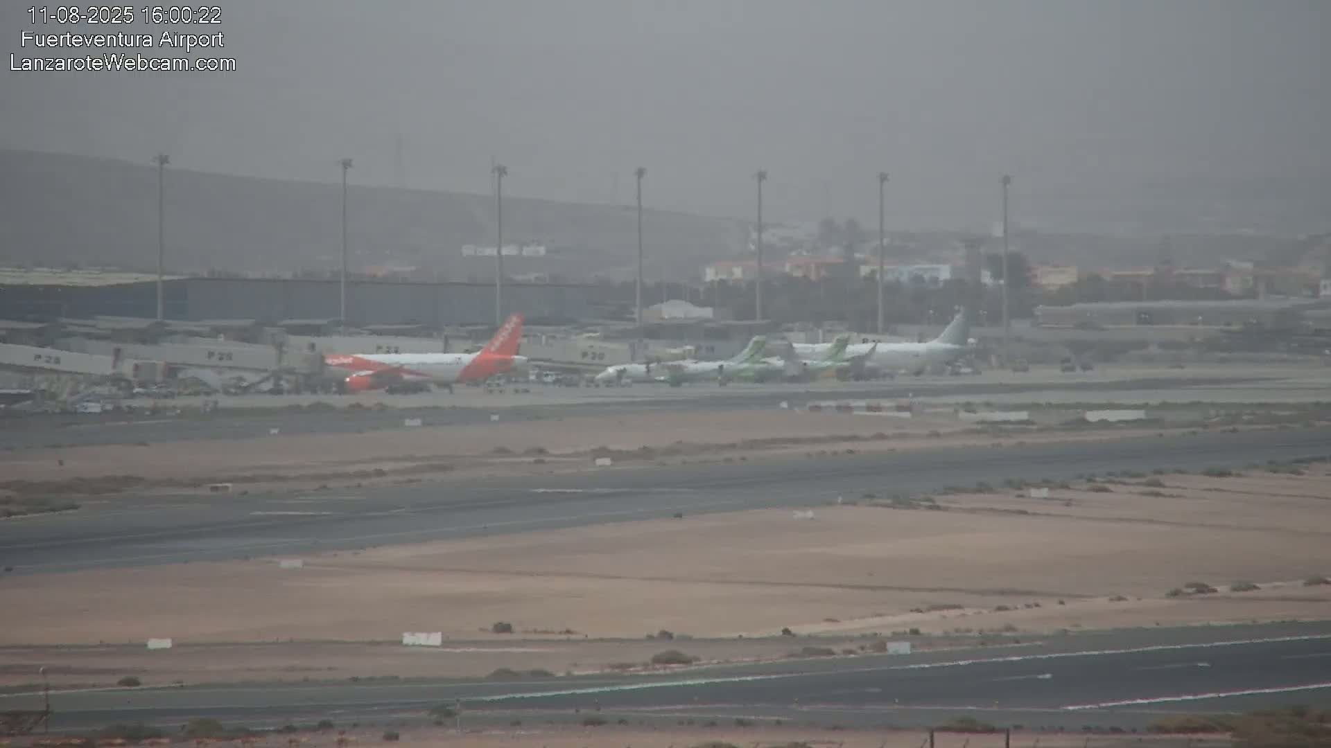 Fuerteventura Airport Live Cam - Canary Island, Las Palmas, Spain