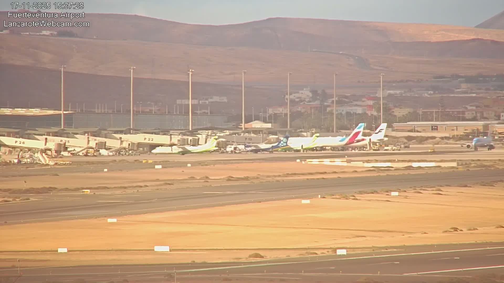 Fuerteventura Airport Live Cam - Canary Island, Las Palmas, Spain