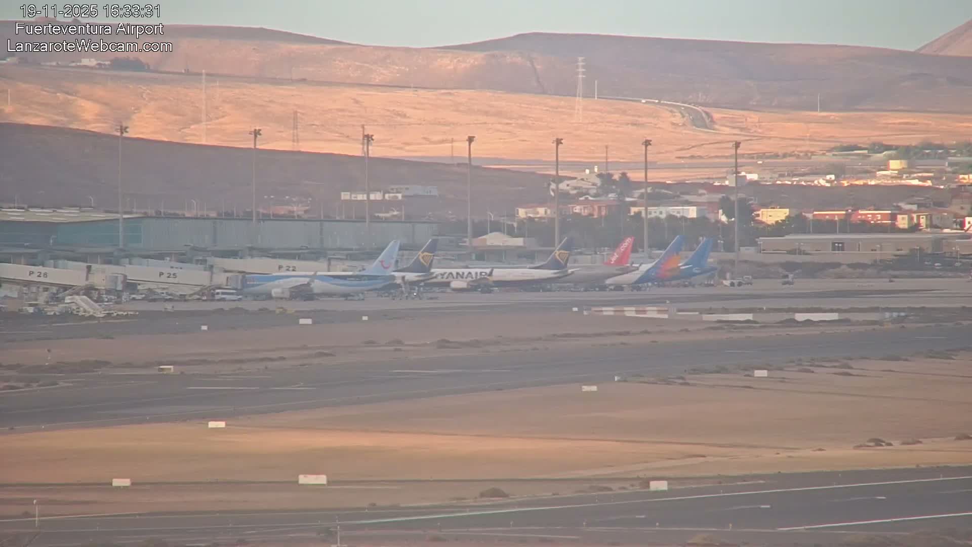 Fuerteventura Airport Live Cam - Canary Island, Las Palmas, Spain