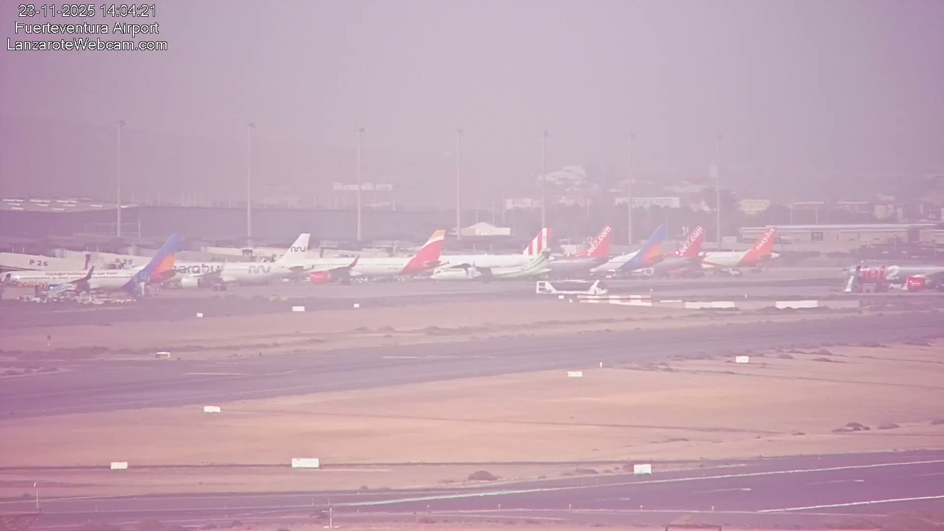 Fuerteventura Airport Live Cam - Canary Island, Las Palmas, Spain