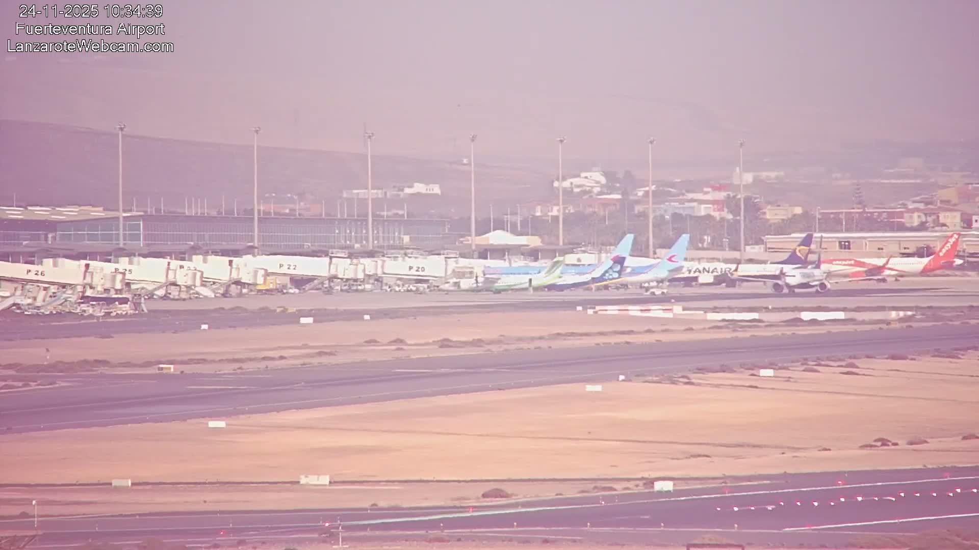 Fuerteventura Airport Live Cam - Canary Island, Las Palmas, Spain