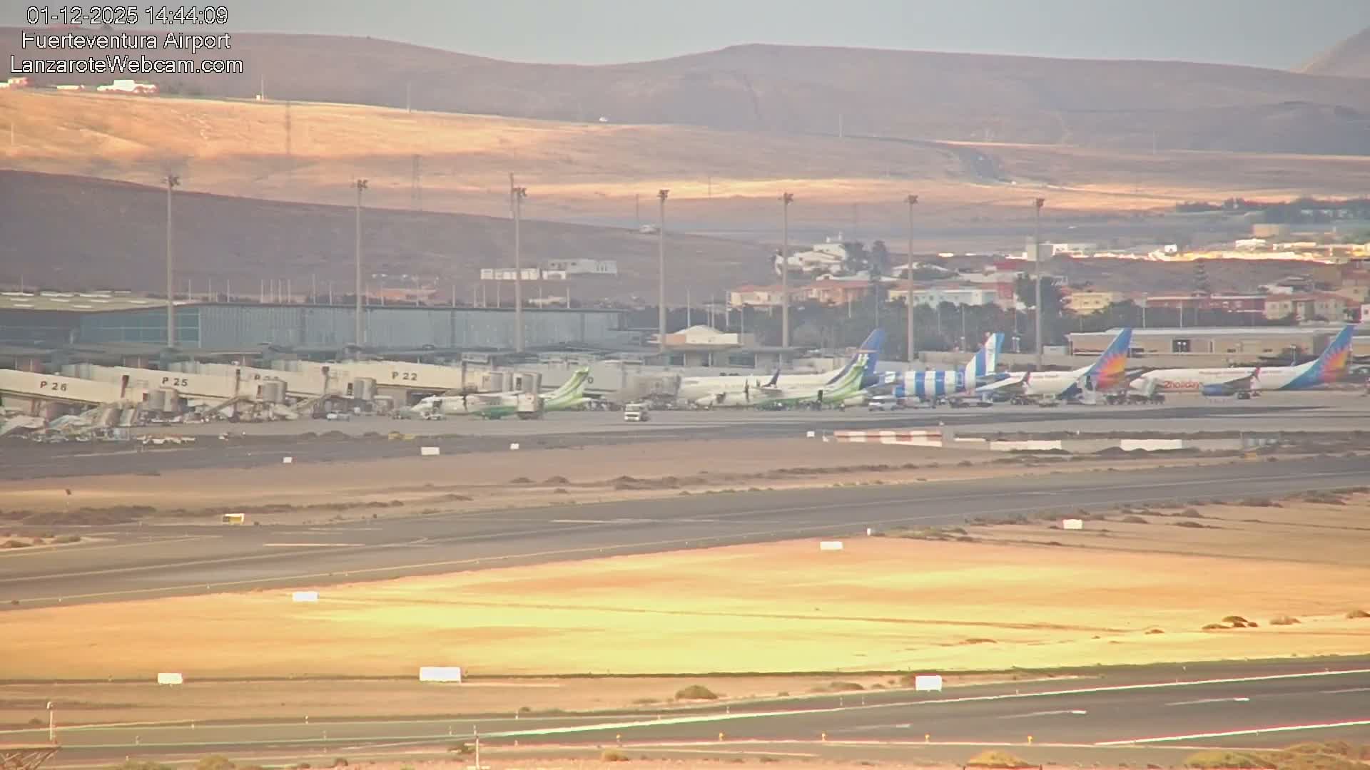 Fuerteventura Airport Live Cam - Canary Island, Las Palmas, Spain