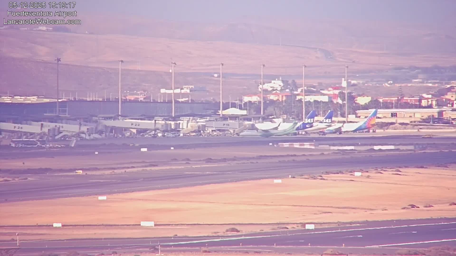 Fuerteventura Airport Live Cam - Canary Island, Las Palmas, Spain