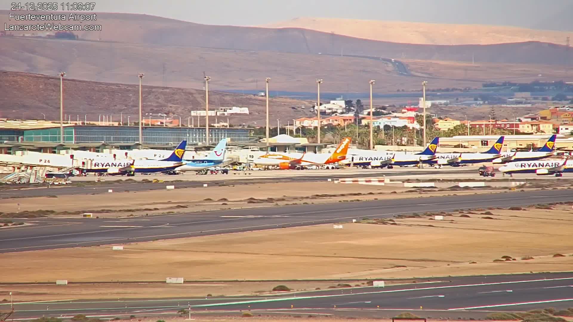 Fuerteventura Airport Live Cam - Canary Island, Las Palmas, Spain