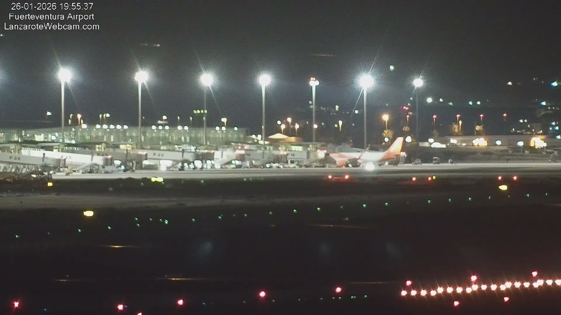 Fuerteventura Airport Live Cam - Canary Island, Las Palmas, Spain