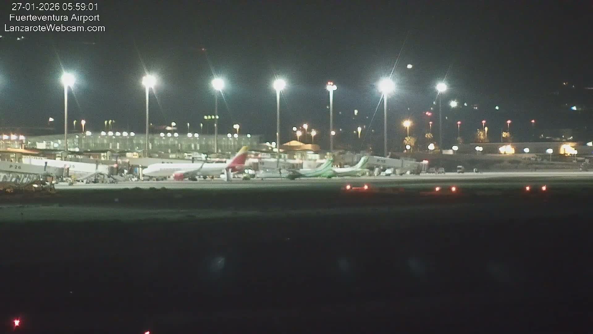 Fuerteventura Airport Live Cam - Canary Island, Las Palmas, Spain