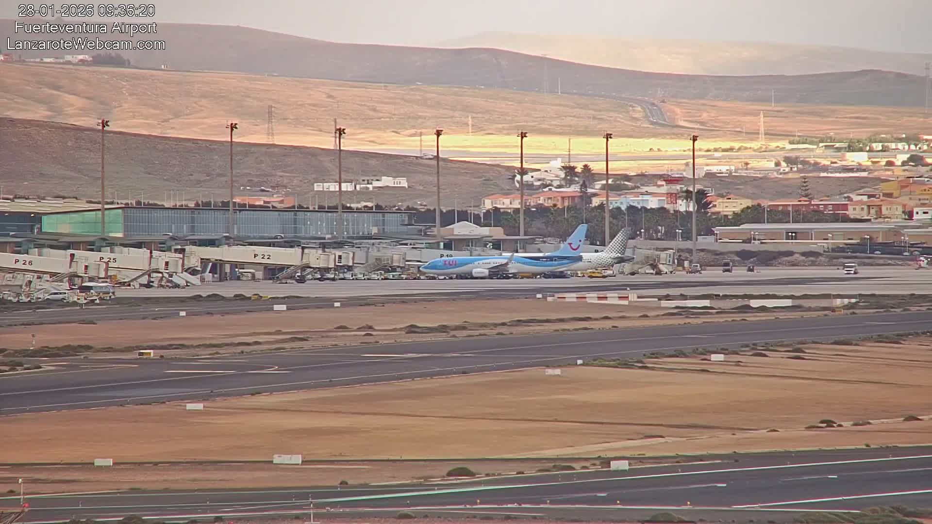 Fuerteventura Airport Live Cam - Canary Island, Las Palmas, Spain