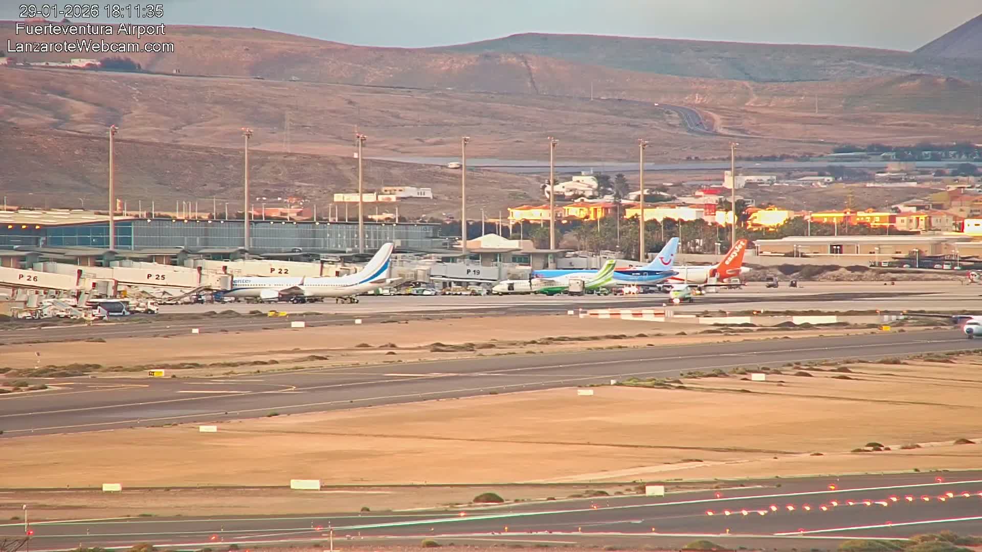 Fuerteventura Airport Live Cam - Canary Island, Las Palmas, Spain