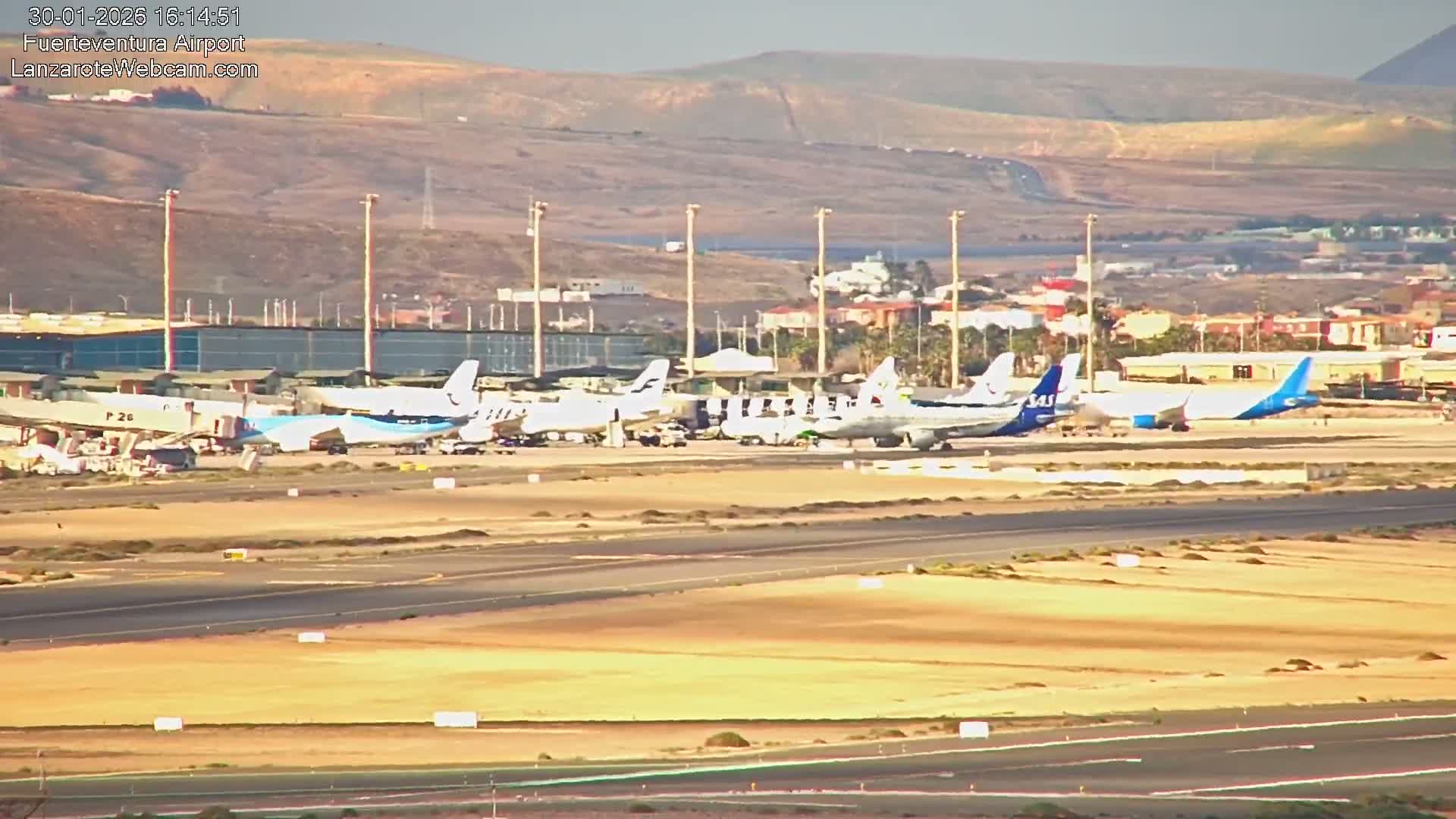 Fuerteventura Airport Live Cam - Canary Island, Las Palmas, Spain