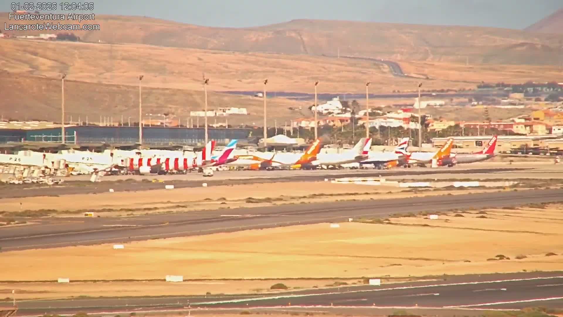 Fuerteventura Airport Live Cam - Canary Island, Las Palmas, Spain