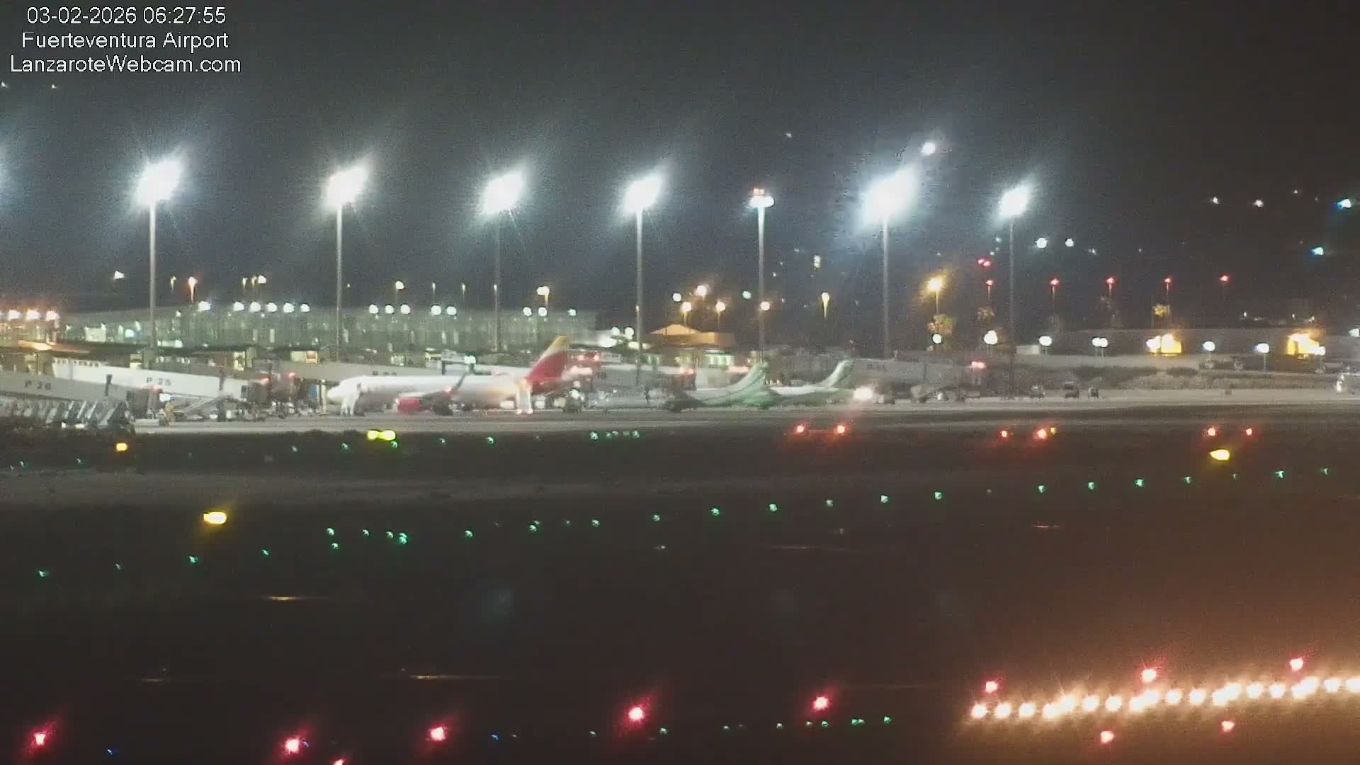 Fuerteventura Airport Live Cam - Canary Island, Las Palmas, Spain