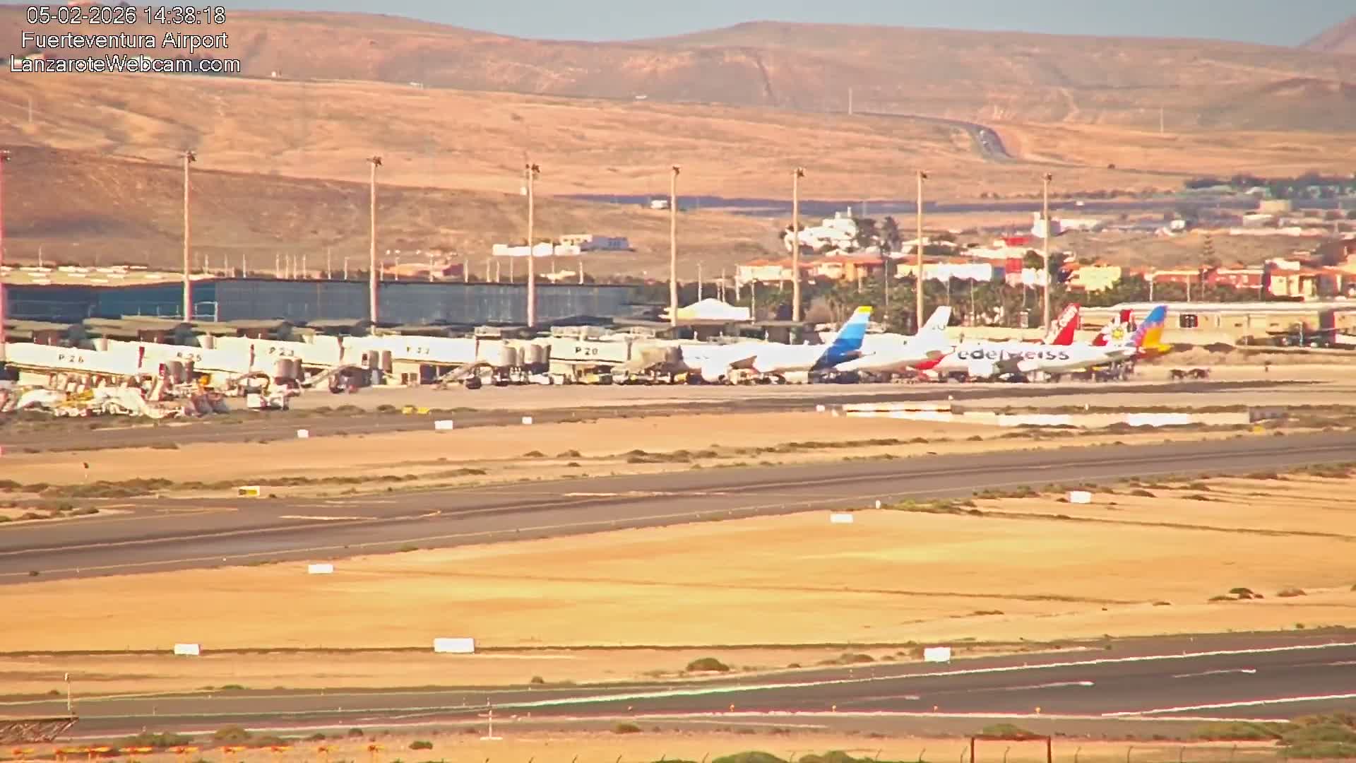 Fuerteventura Airport Live Cam - Canary Island, Las Palmas, Spain