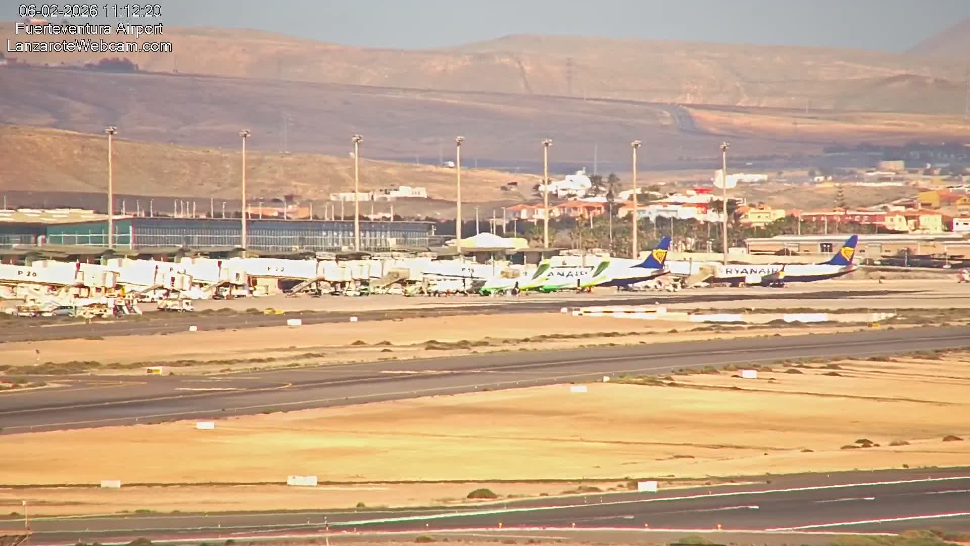 Fuerteventura Airport Live Cam - Canary Island, Las Palmas, Spain