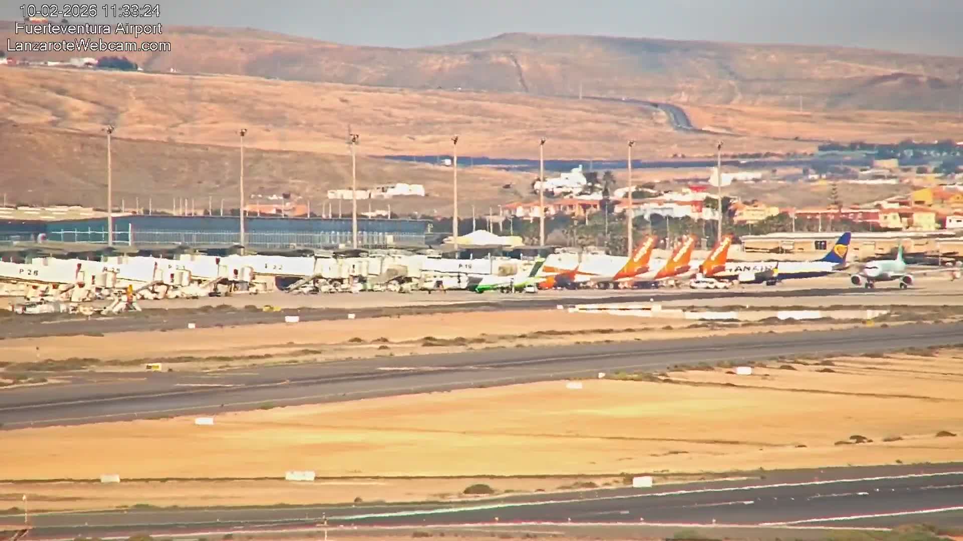 Fuerteventura Airport Live Cam - Canary Island, Las Palmas, Spain