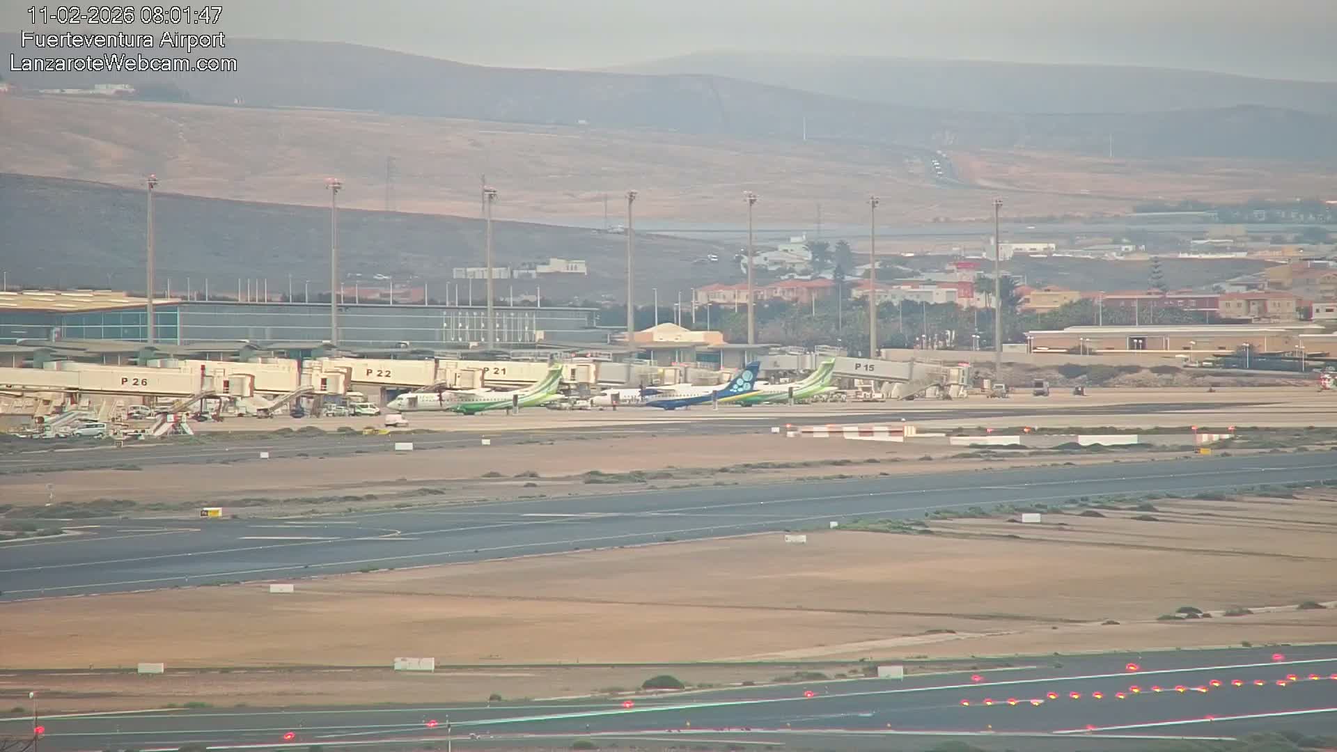 Fuerteventura Airport Live Cam - Canary Island, Las Palmas, Spain