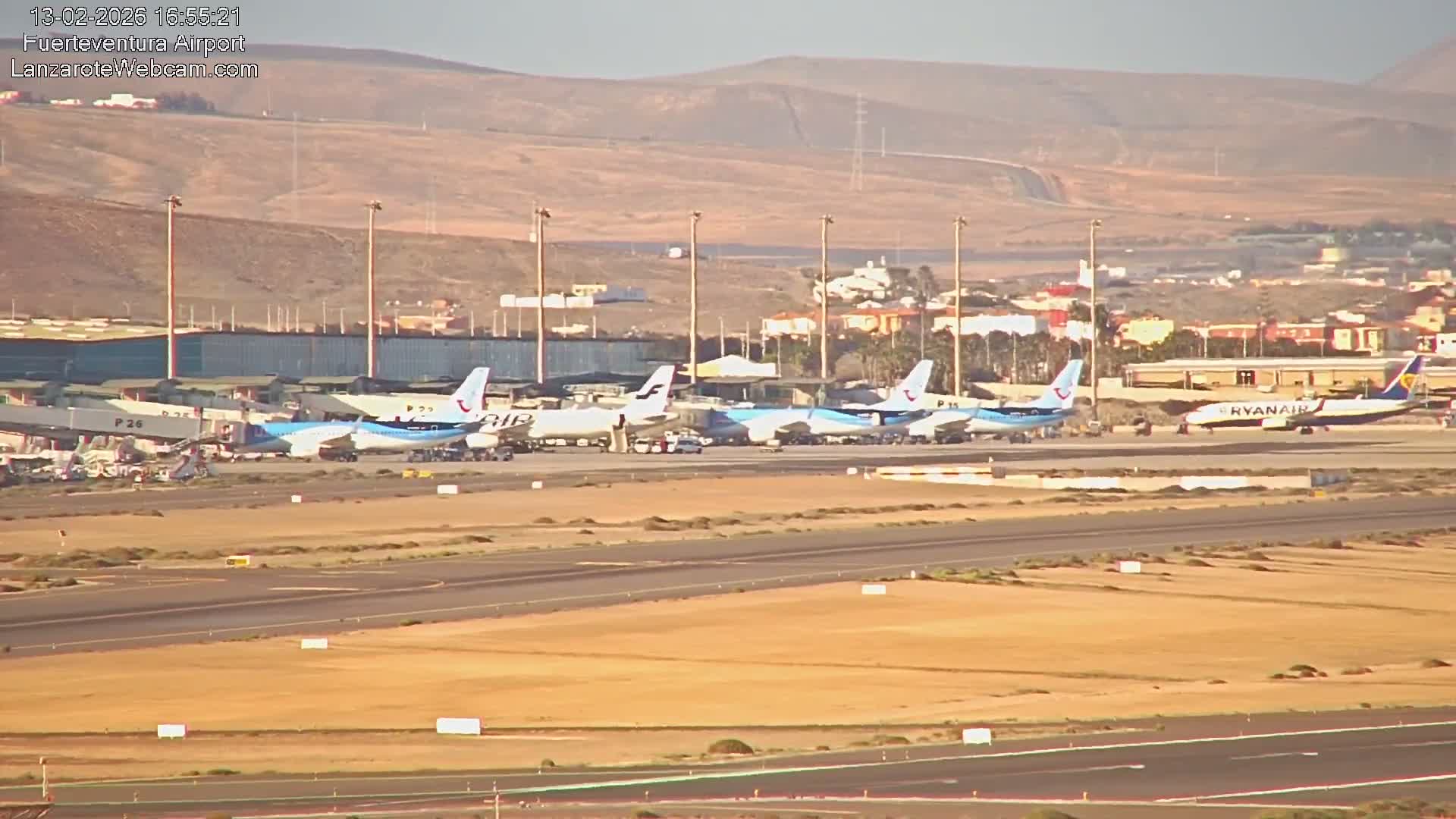 Fuerteventura Airport Live Cam - Canary Island, Las Palmas, Spain