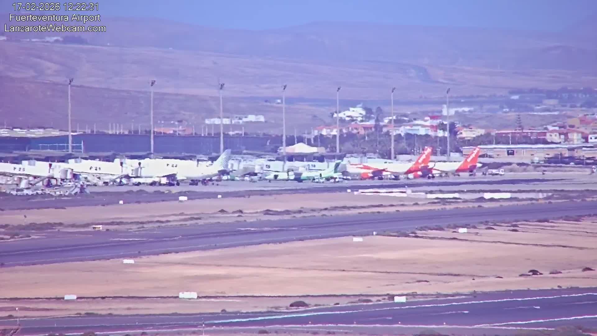 Fuerteventura Airport Live Cam - Canary Island, Las Palmas, Spain