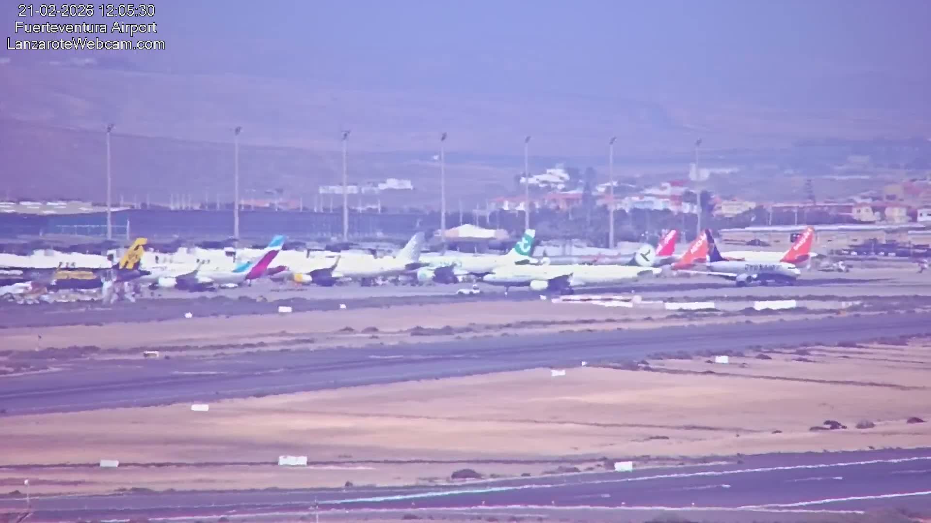 Fuerteventura Airport Live Cam - Canary Island, Las Palmas, Spain