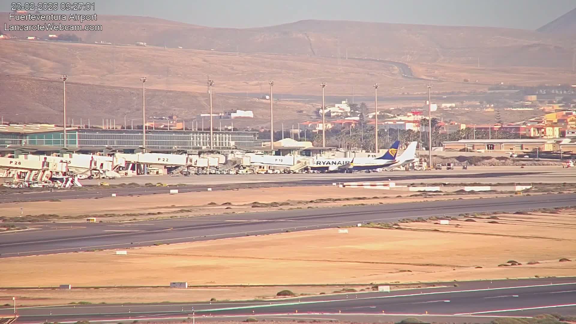 Fuerteventura Airport Live Cam - Canary Island, Las Palmas, Spain