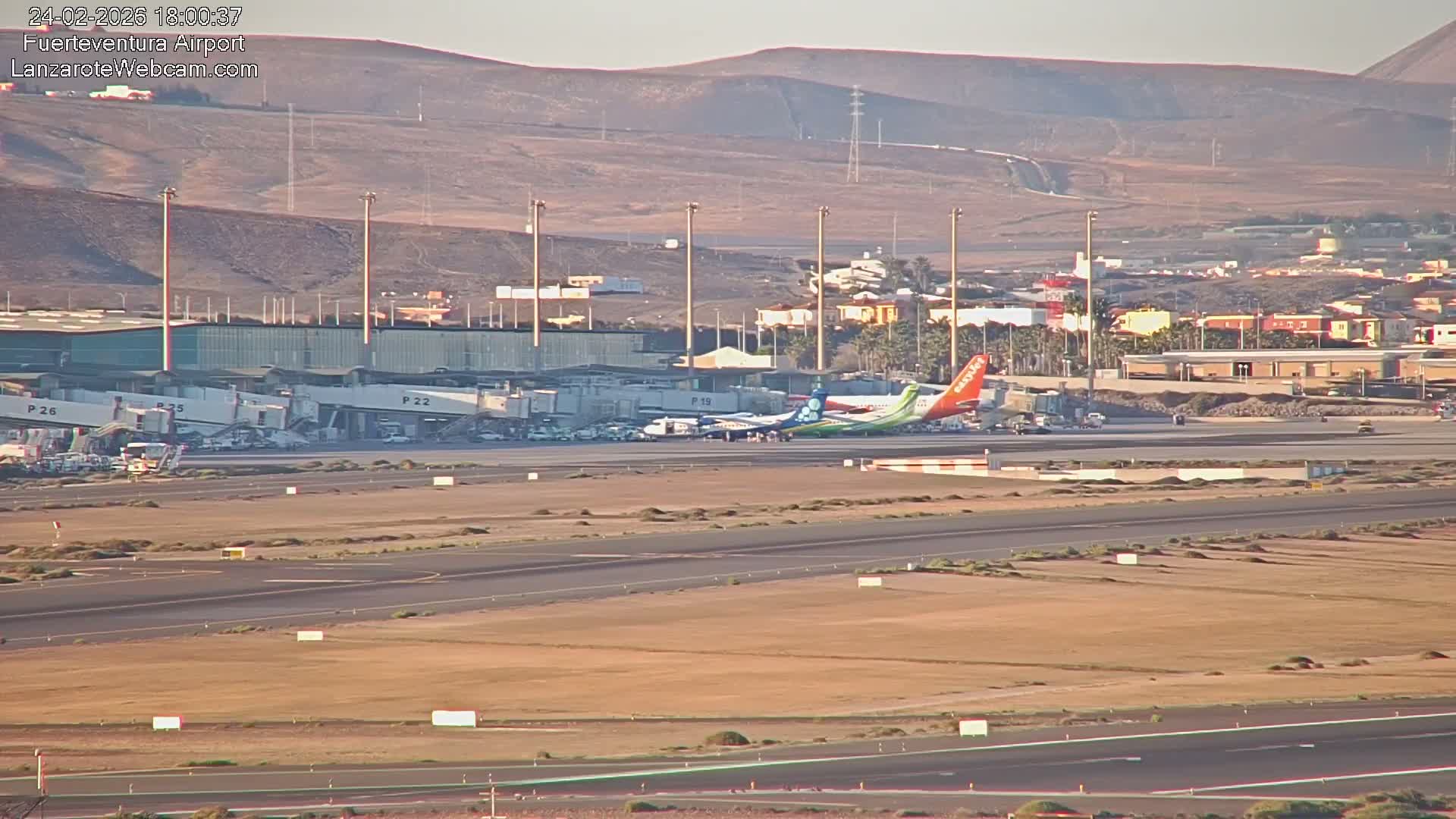 Fuerteventura Airport Live Cam - Canary Island, Las Palmas, Spain