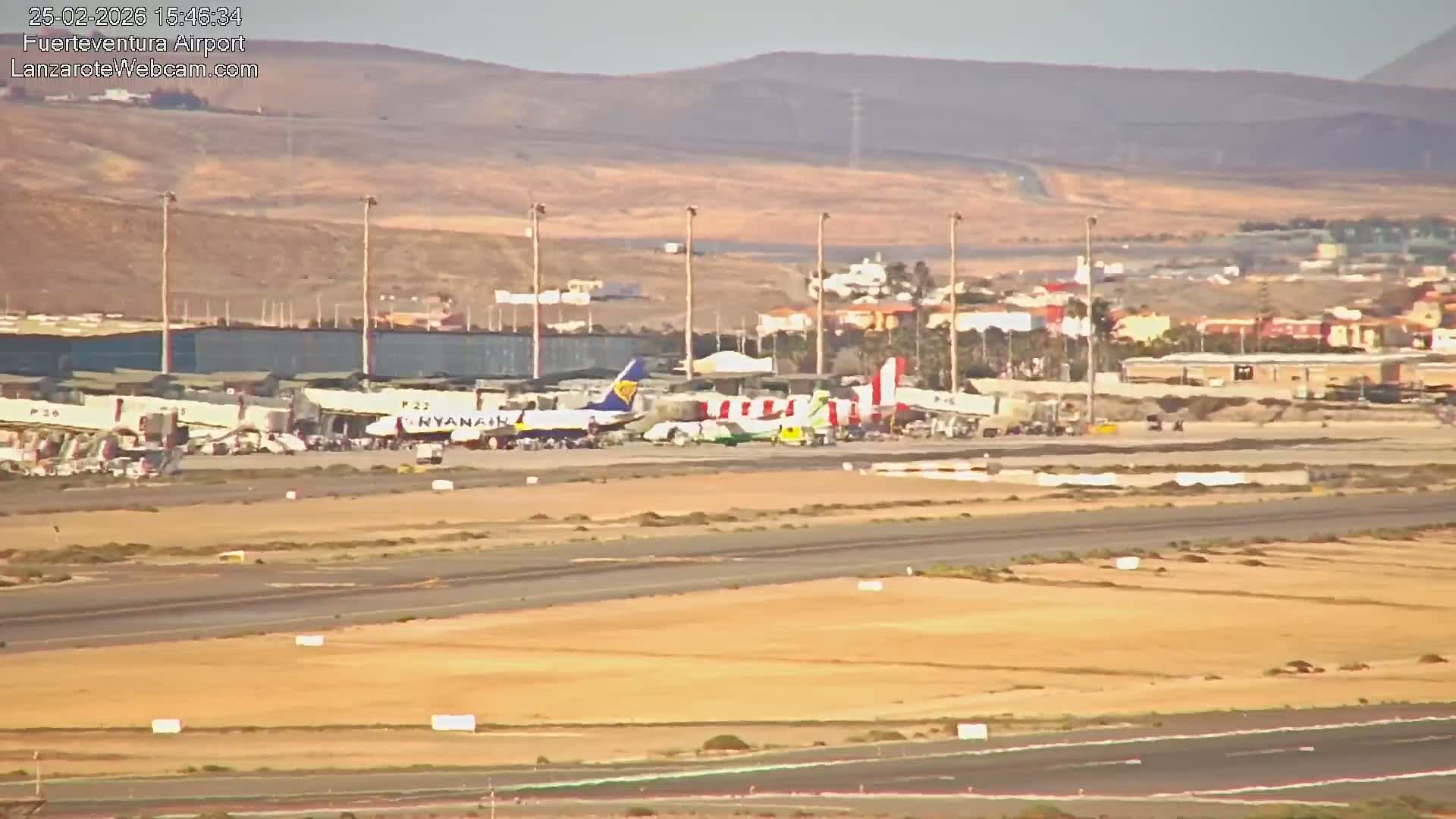 Fuerteventura Airport Live Cam - Canary Island, Las Palmas, Spain