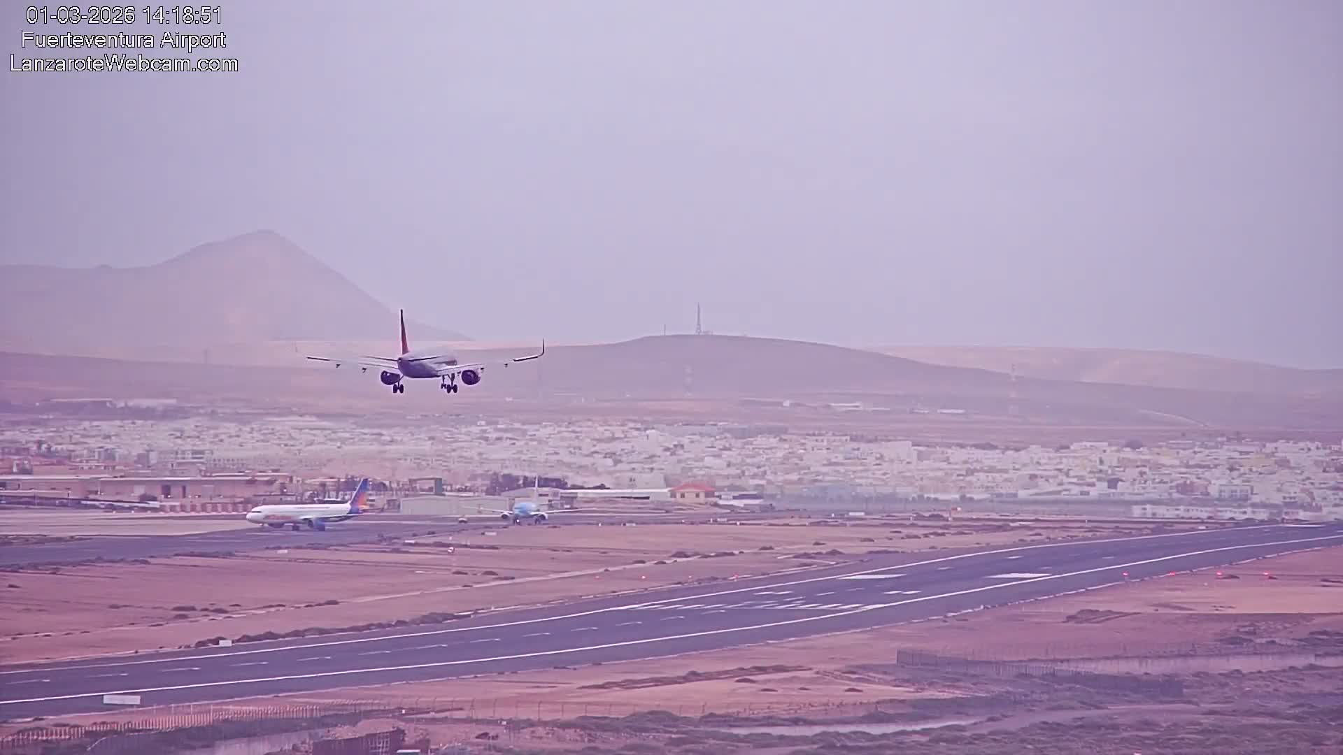 Fuerteventura Airport Live Cam - Canary Island, Las Palmas, Spain