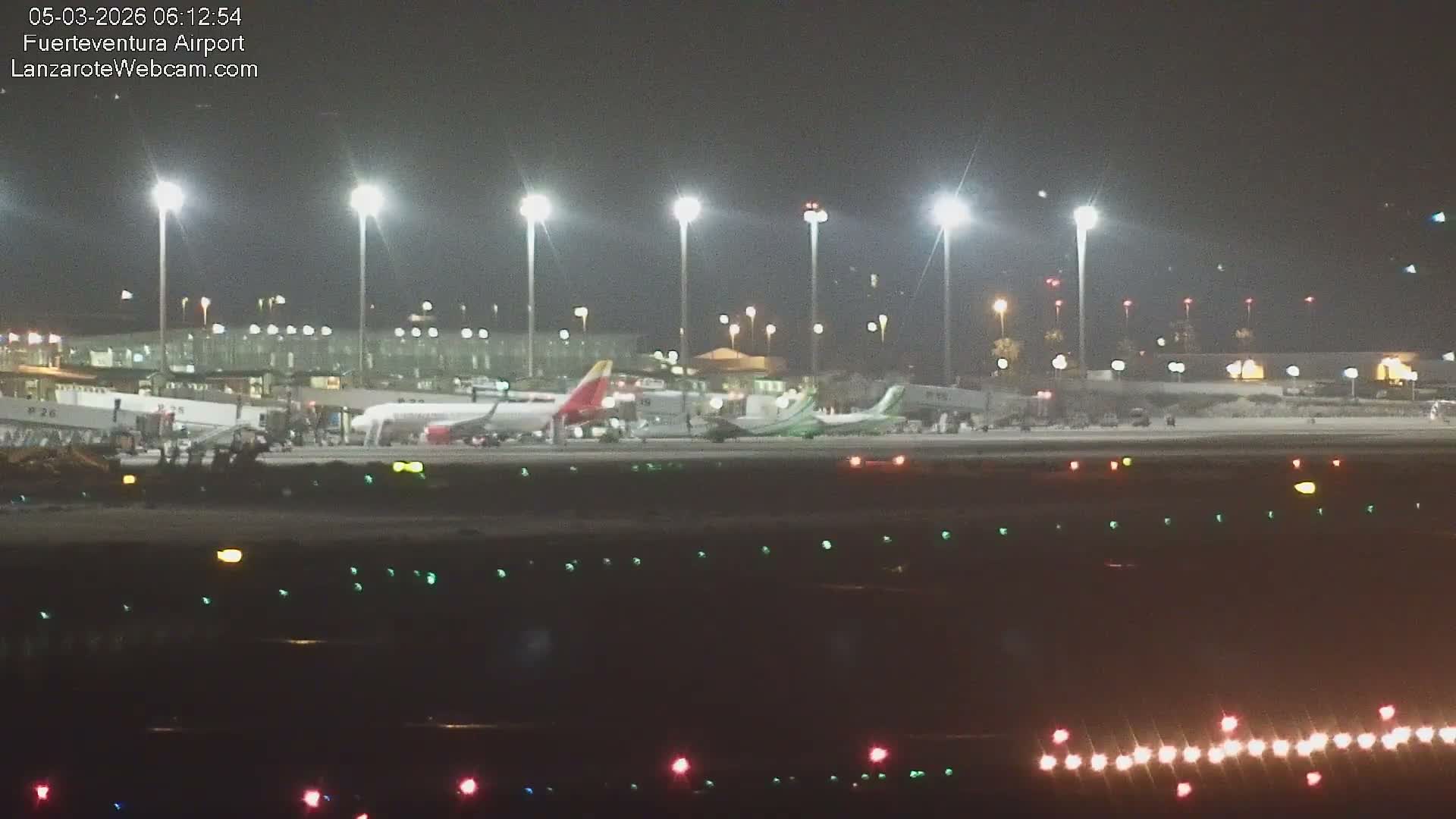 Fuerteventura Airport Live Cam - Canary Island, Las Palmas, Spain