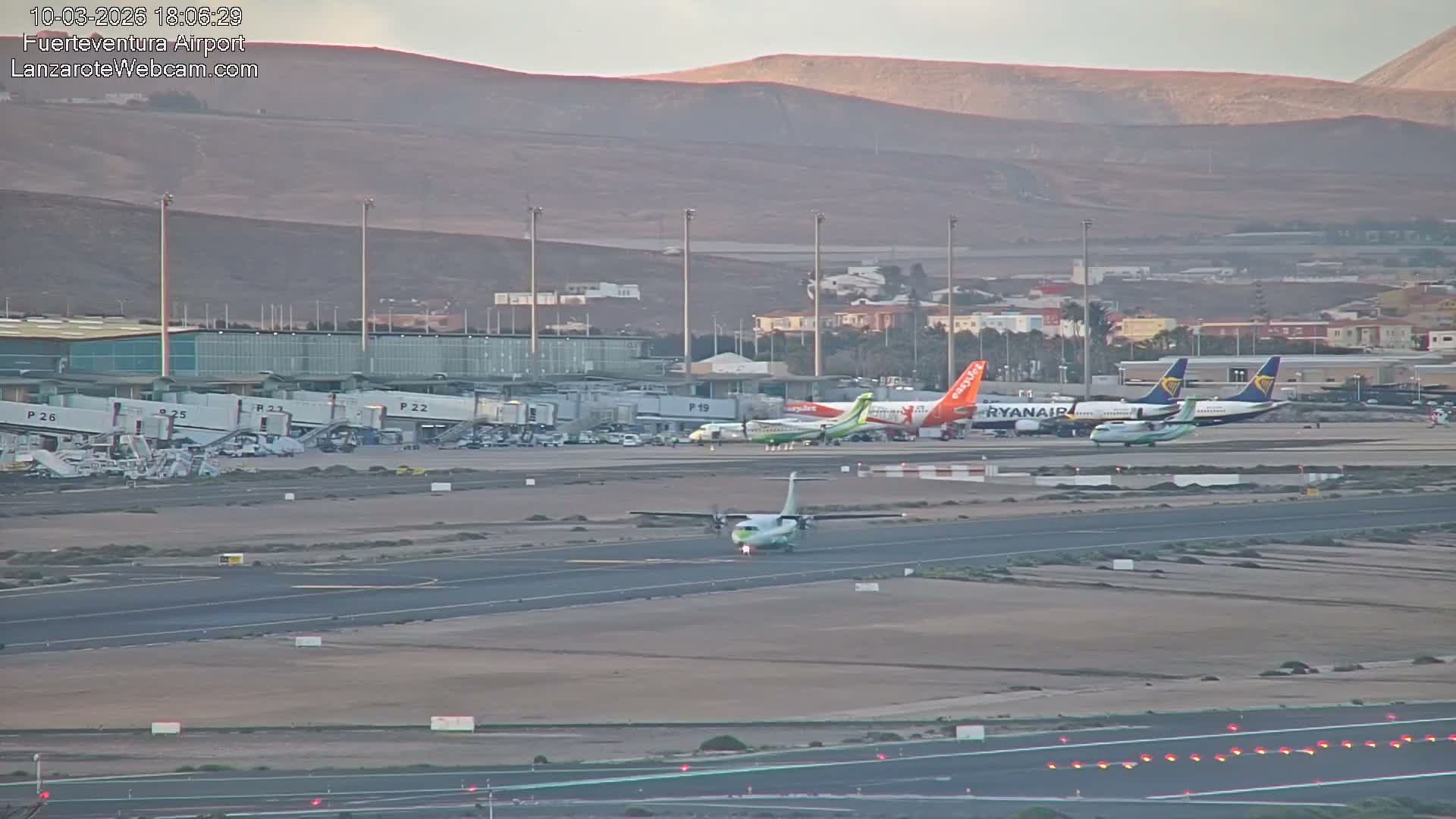 Fuerteventura Airport Live Cam - Canary Island, Las Palmas, Spain