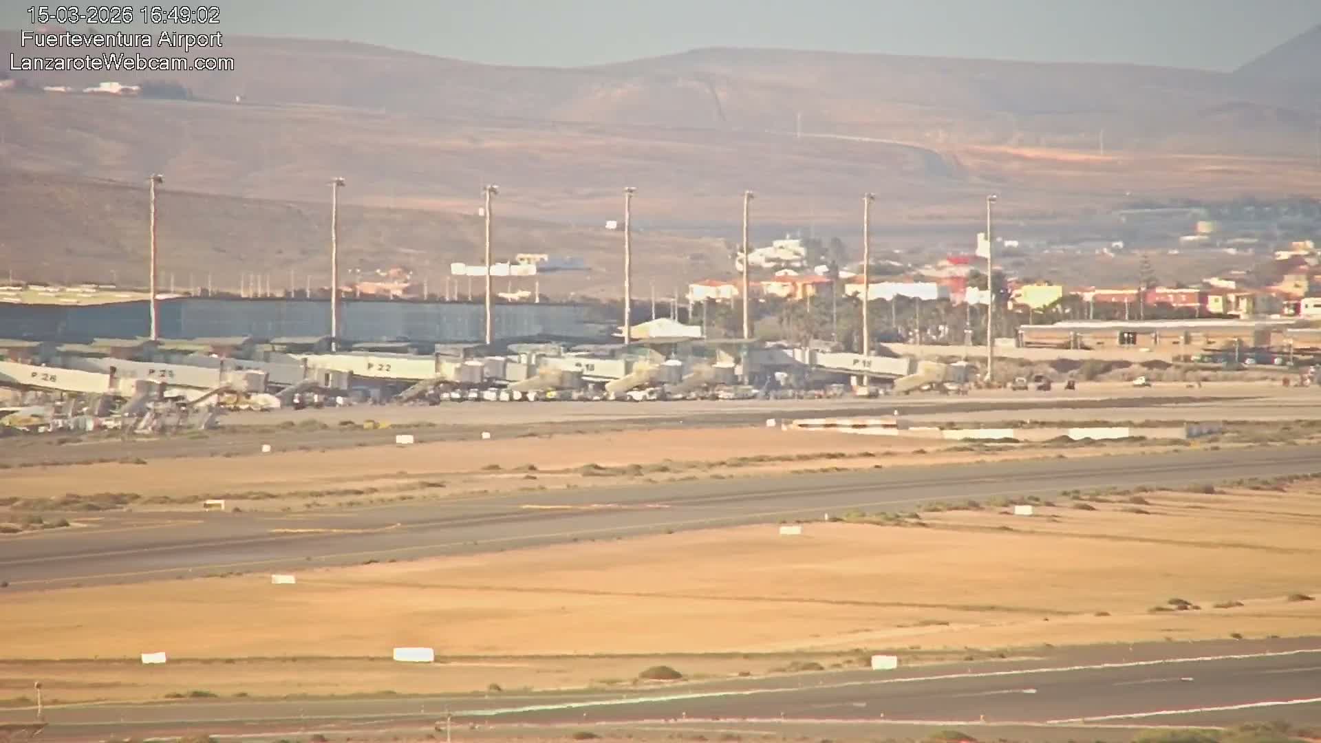 Fuerteventura Airport Live Cam - Canary Island, Las Palmas, Spain