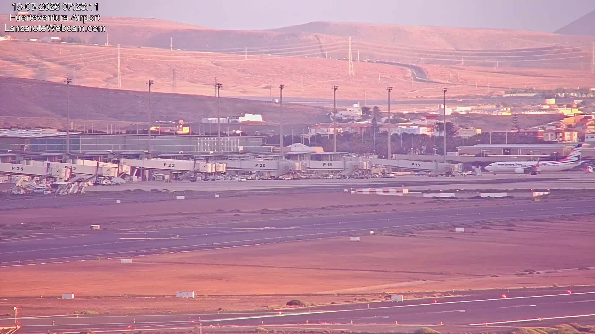 Fuerteventura Airport Live Cam - Canary Island, Las Palmas, Spain
