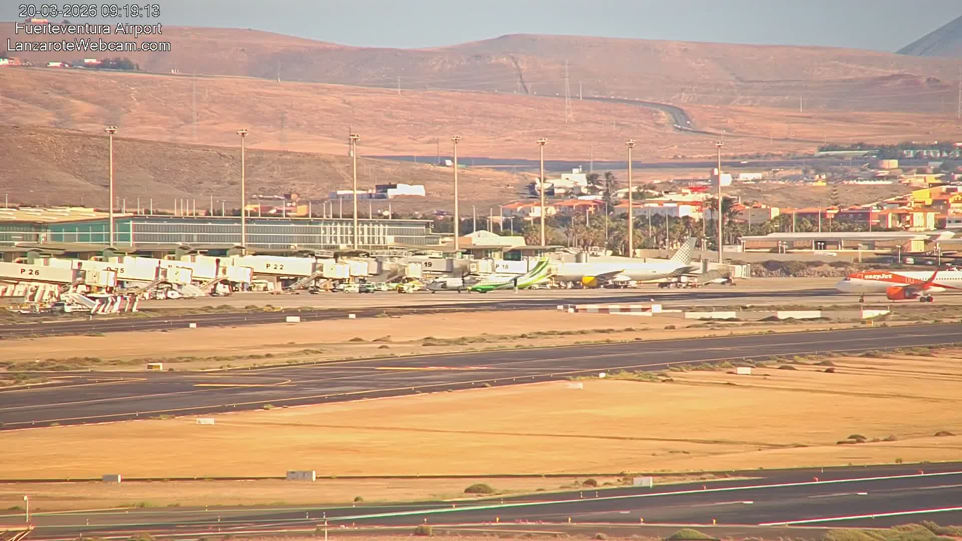 Fuerteventura Airport Live Cam - Canary Island, Las Palmas, Spain