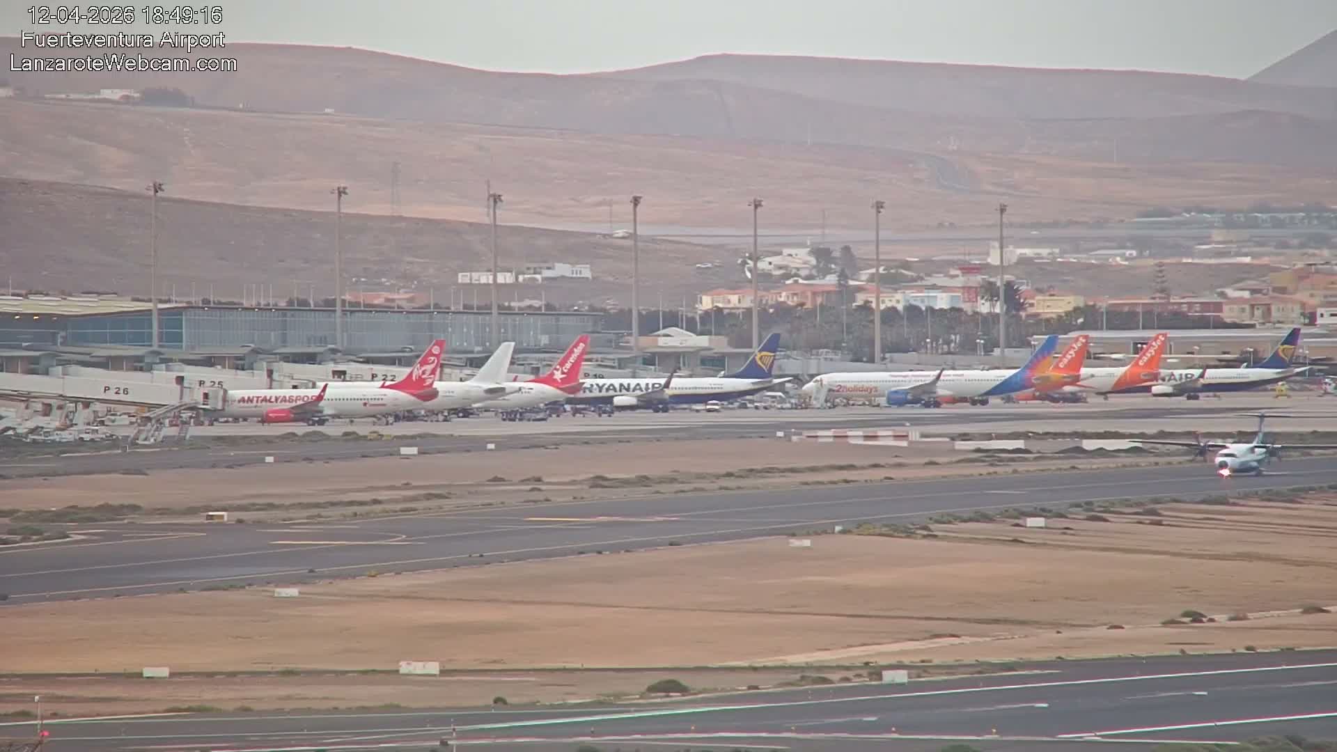 Fuerteventura Airport Live Cam - Canary Island, Las Palmas, Spain