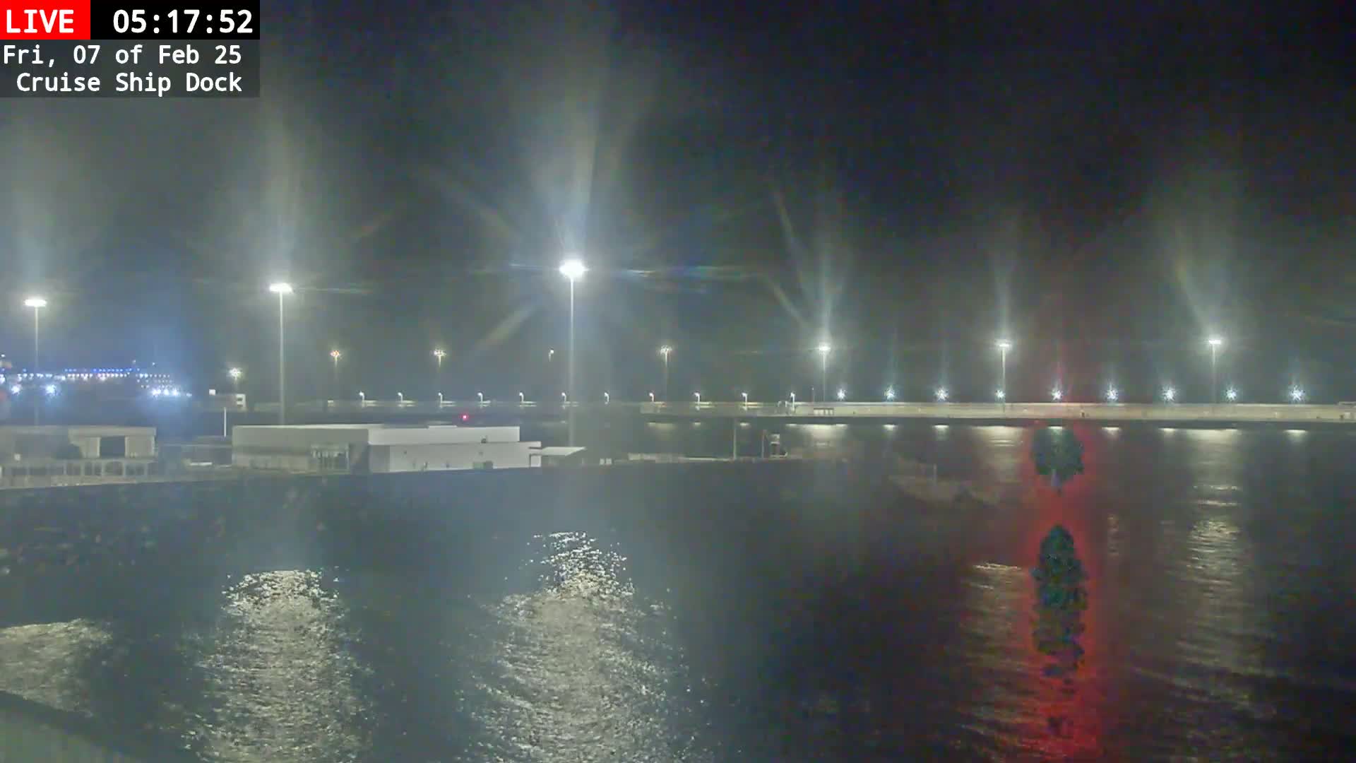 Lanzarote, Arrecife Harbor, Cruise Ship Dock Live Cam - Canary Islands, Las Palmas, Spain