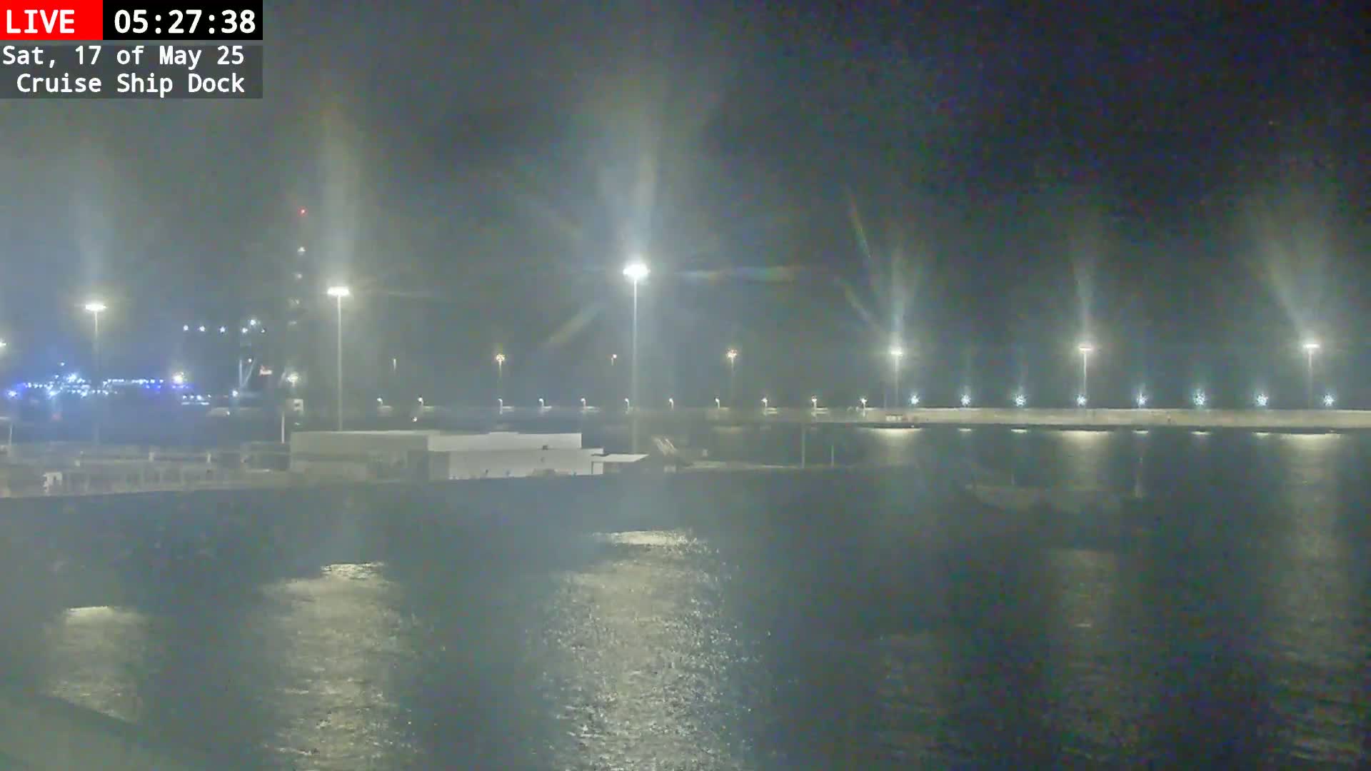 Lanzarote, Arrecife Harbor, Cruise Ship Dock Live Cam - Canary Islands, Las Palmas, Spain