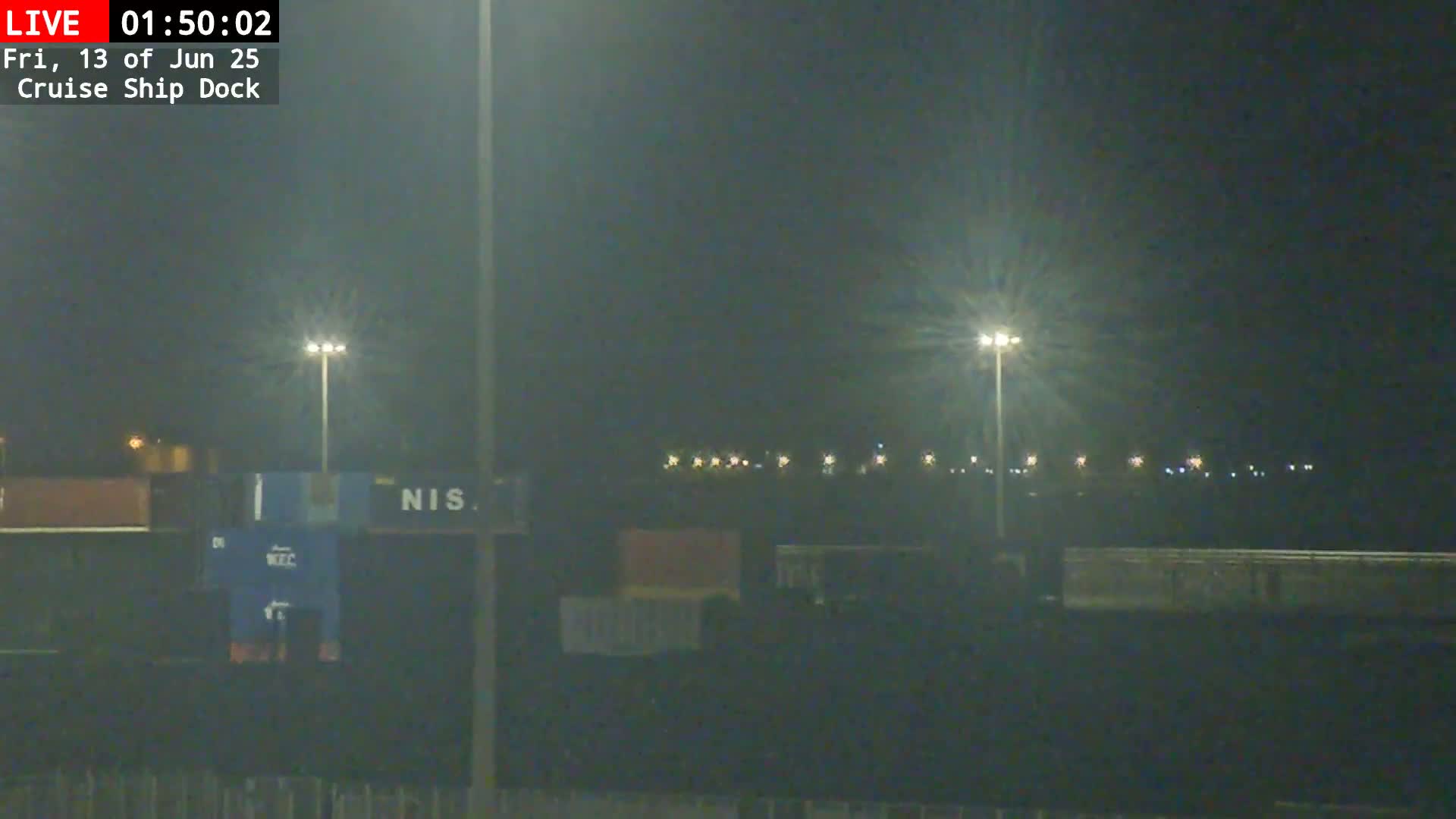 Lanzarote, Arrecife Harbor, Cruise Ship Dock Live Cam - Canary Islands, Las Palmas, Spain
