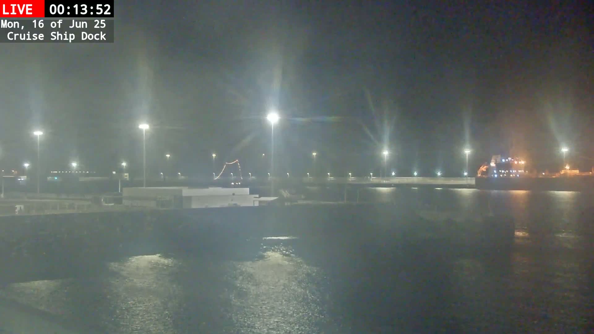 Lanzarote, Arrecife Harbor, Cruise Ship Dock Live Cam - Canary Islands, Las Palmas, Spain