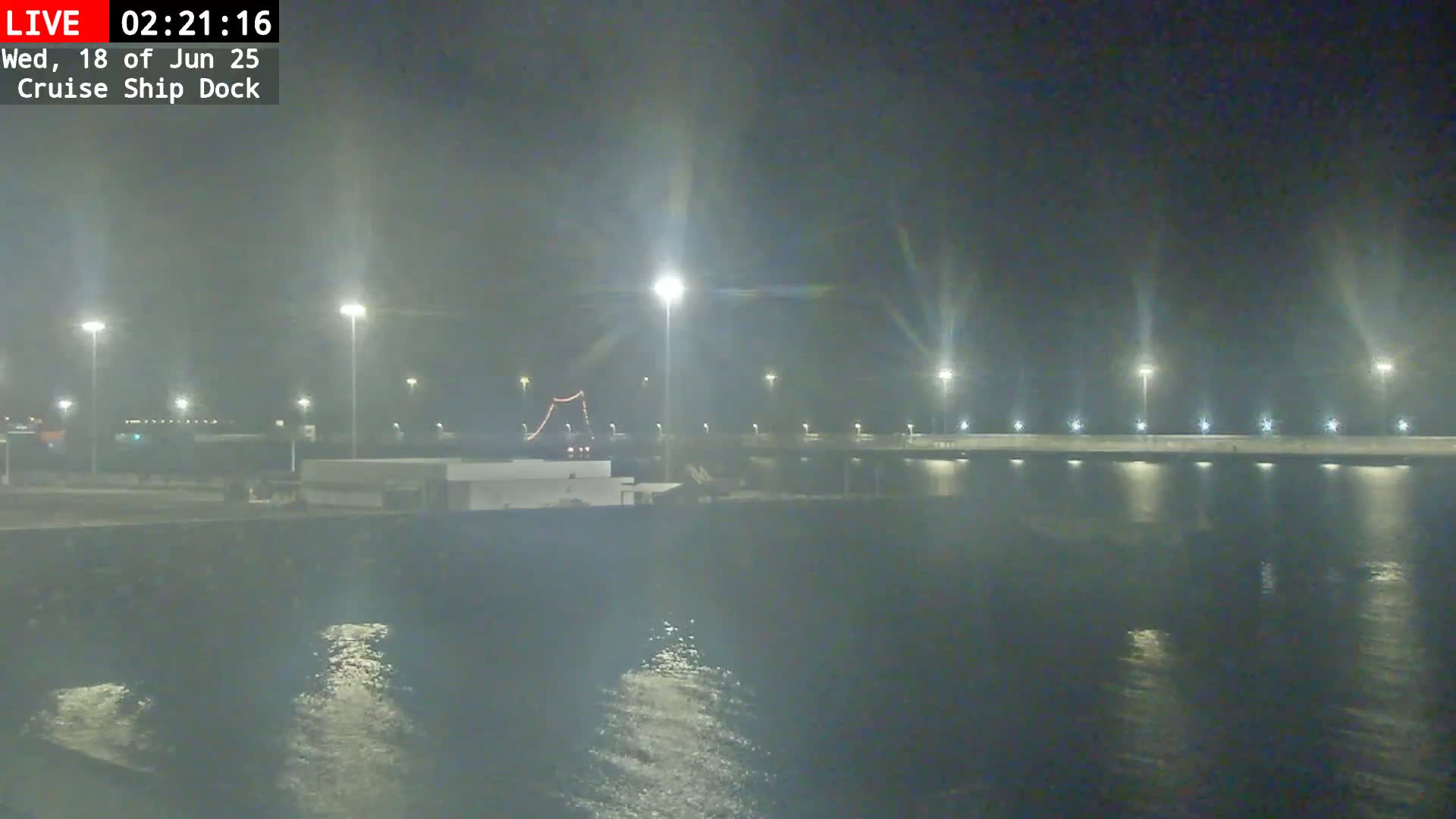 Lanzarote, Arrecife Harbor, Cruise Ship Dock Live Cam - Canary Islands, Las Palmas, Spain