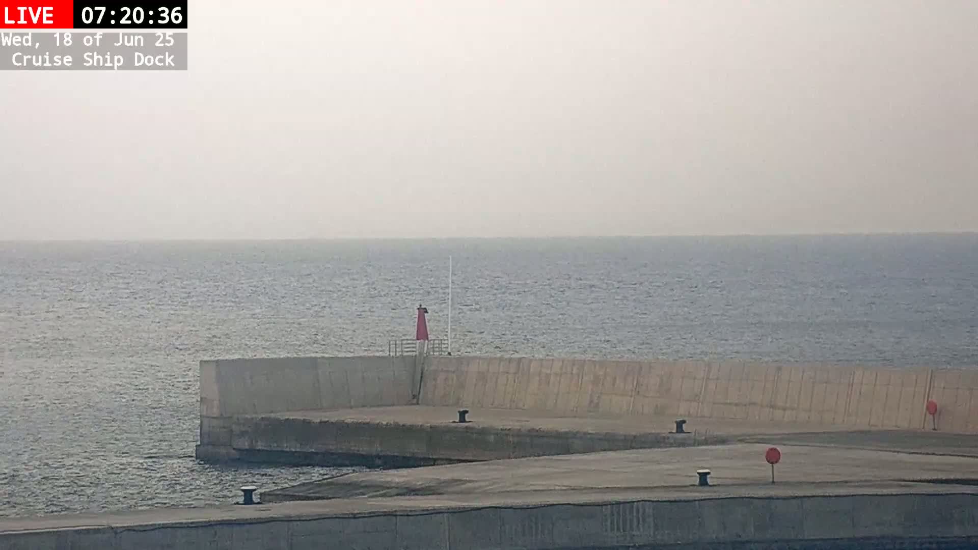 Lanzarote, Arrecife Harbor, Cruise Ship Dock Live Cam - Canary Islands, Las Palmas, Spain