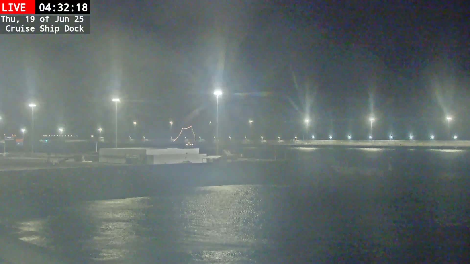 Lanzarote, Arrecife Harbor, Cruise Ship Dock Live Cam - Canary Islands, Las Palmas, Spain