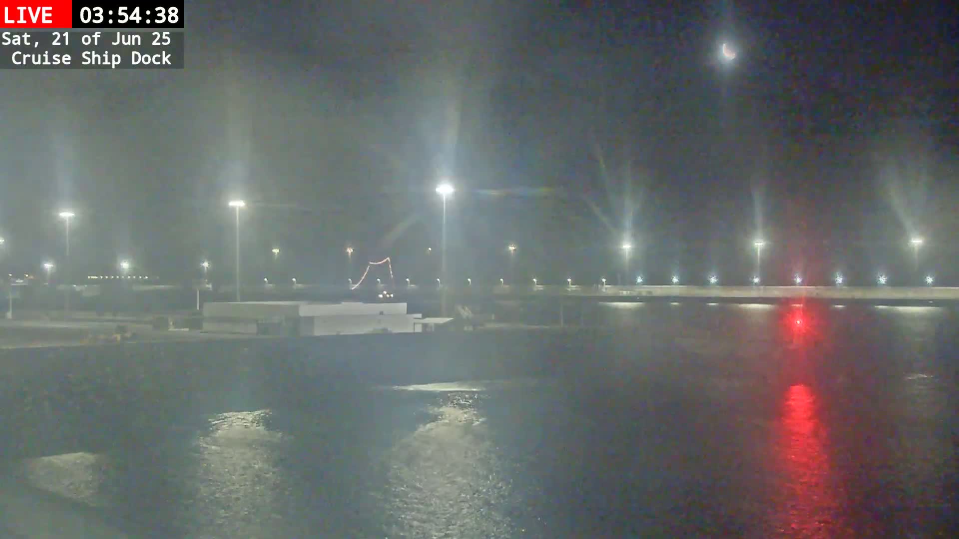 Lanzarote, Arrecife Harbor, Cruise Ship Dock Live Cam - Canary Islands, Las Palmas, Spain