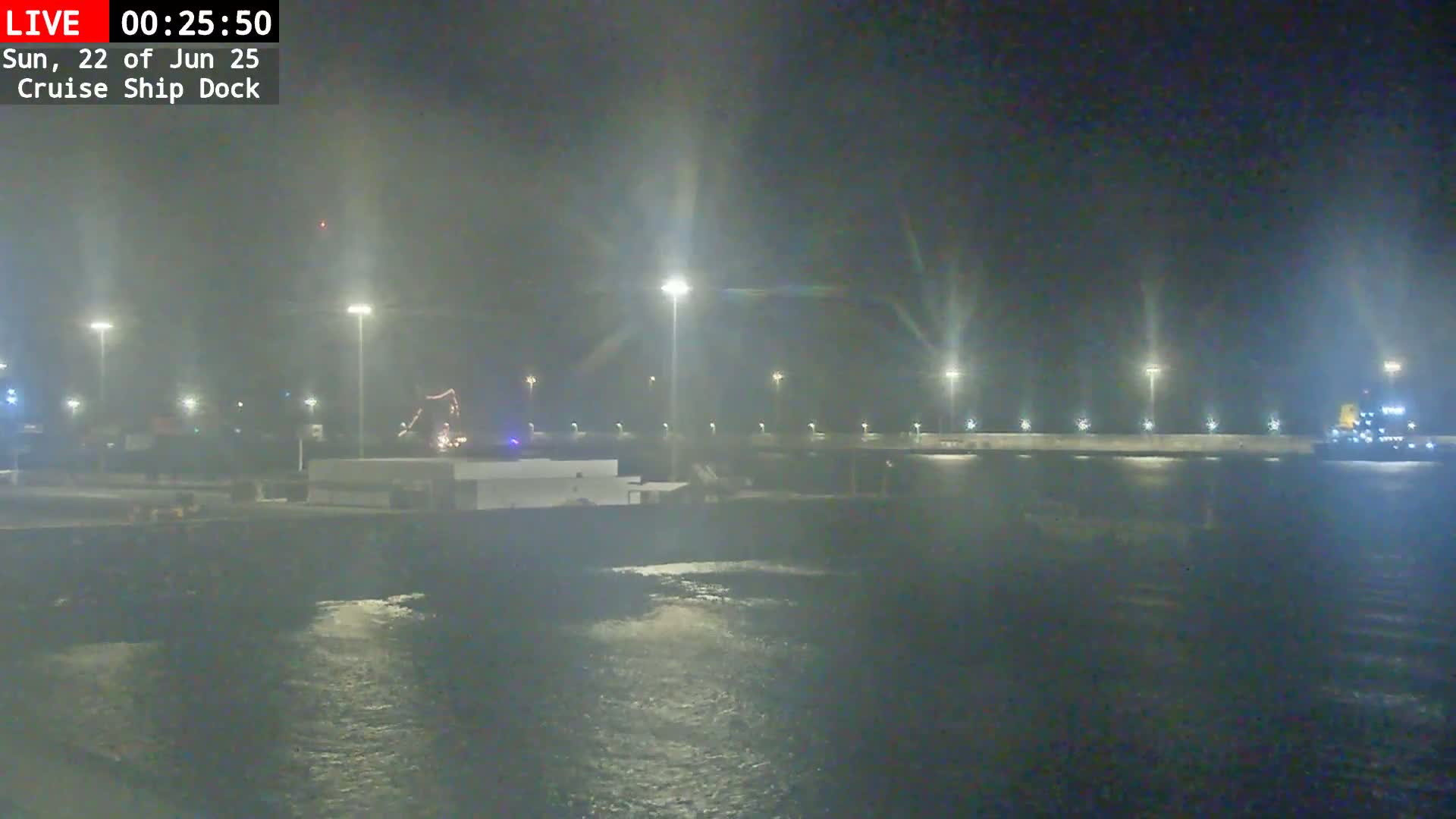 Lanzarote, Arrecife Harbor, Cruise Ship Dock Live Cam - Canary Islands, Las Palmas, Spain